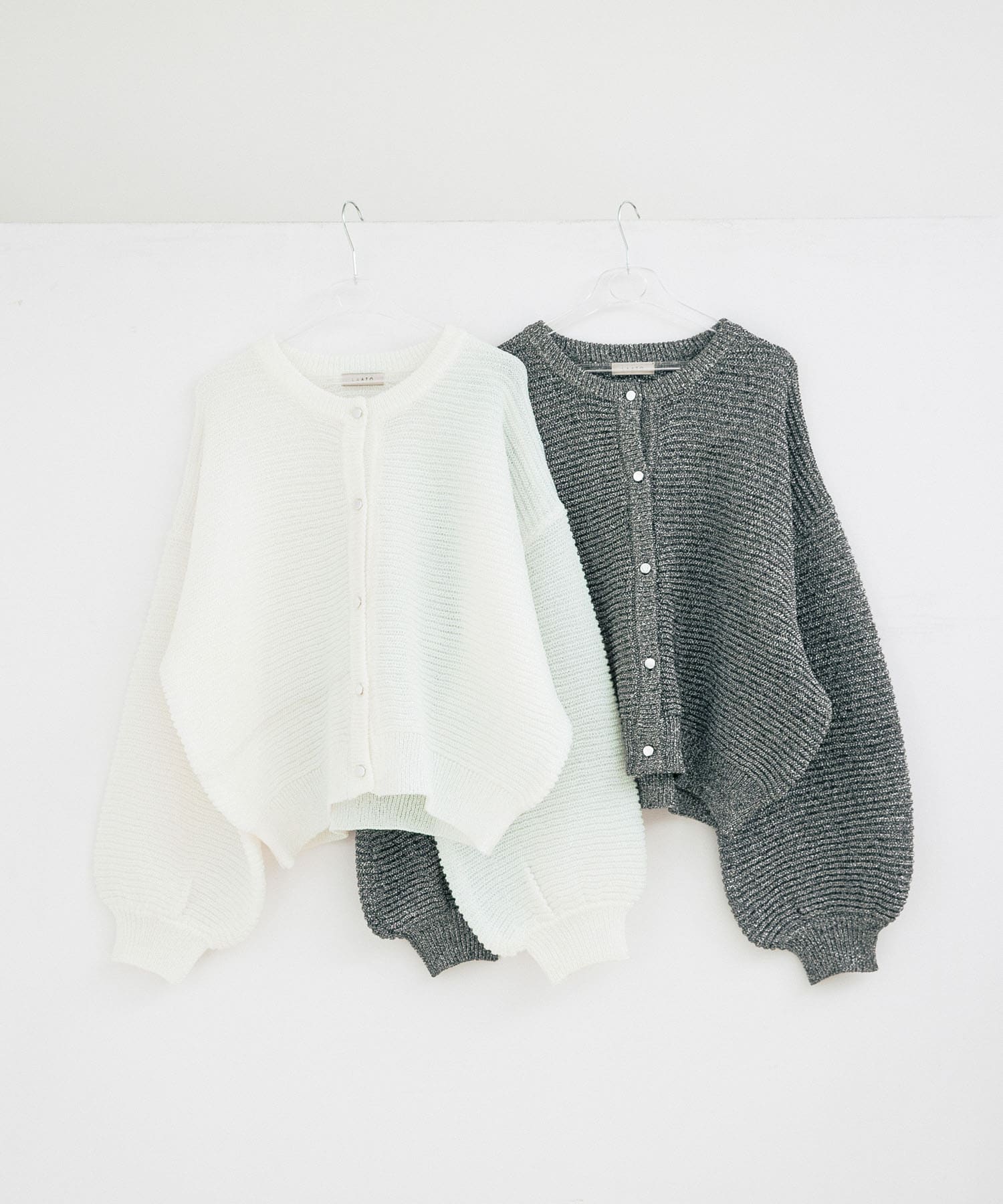 kirakira knit cardigan キラメキパール FREE