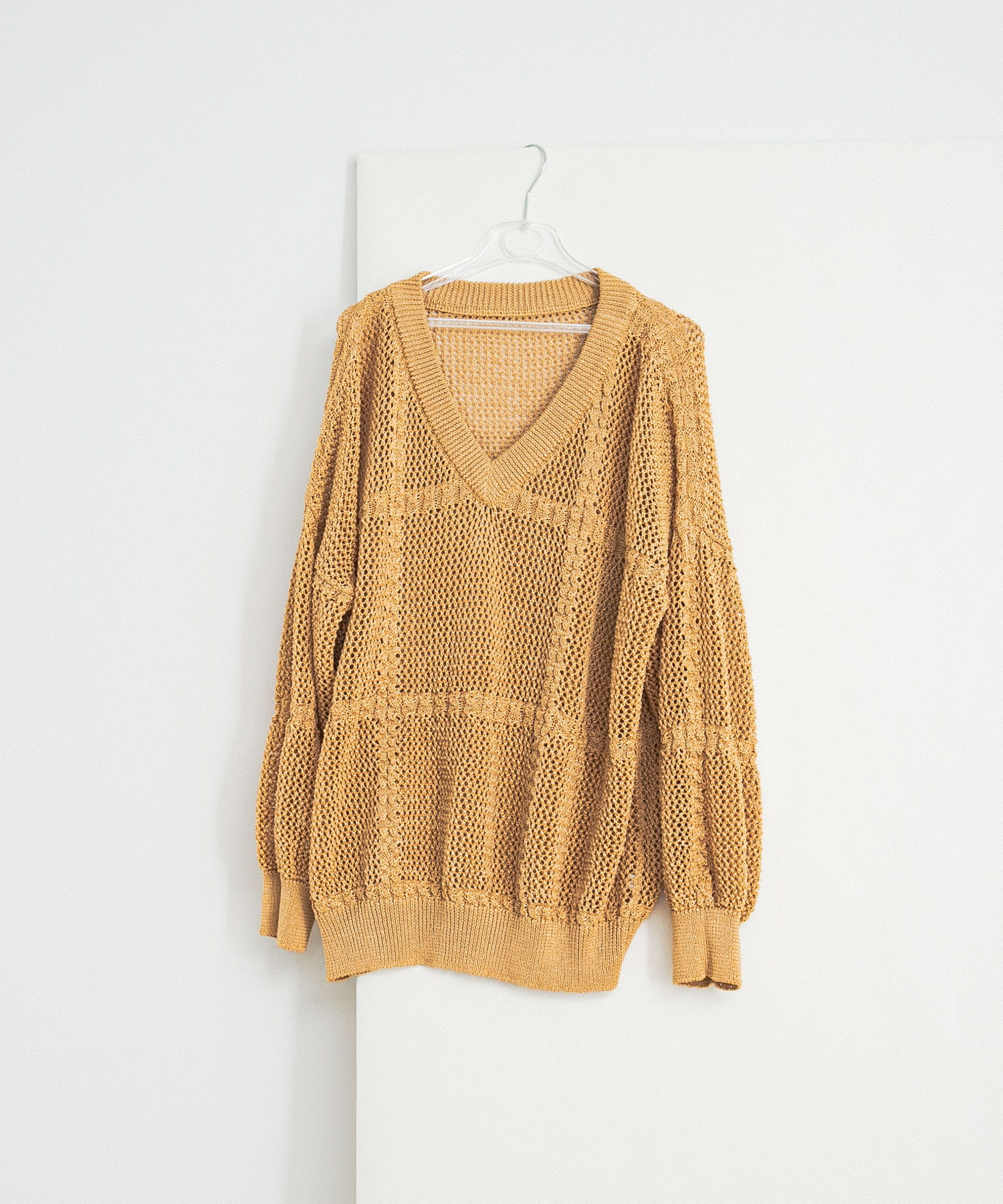 mesh loose knit ハニー FREE