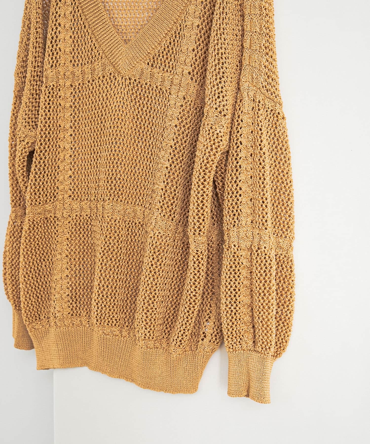 mesh loose knit ハニー FREE