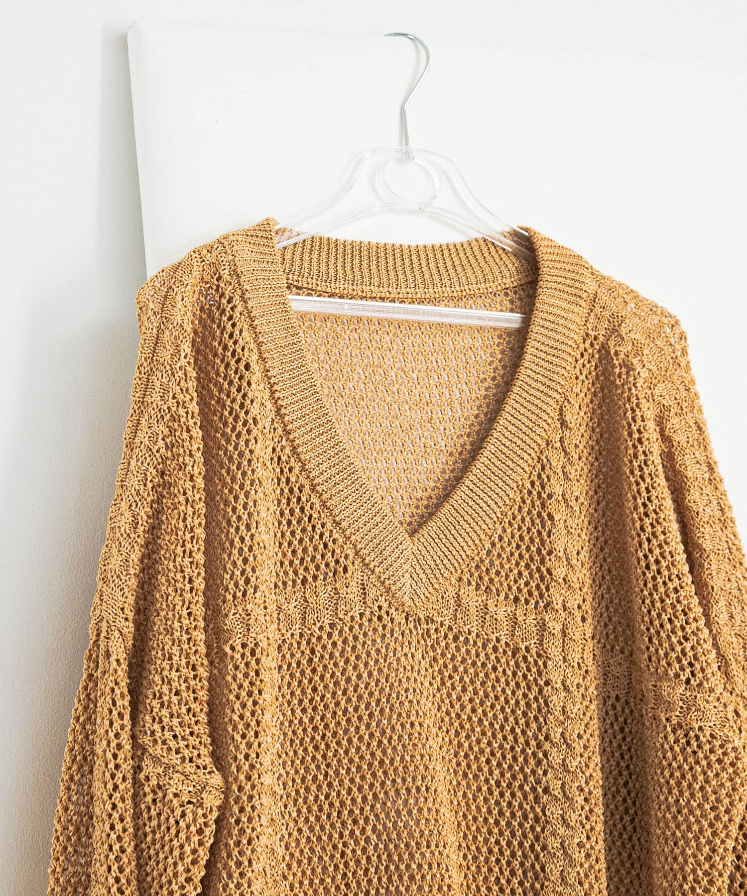 mesh loose knit ハニー FREE