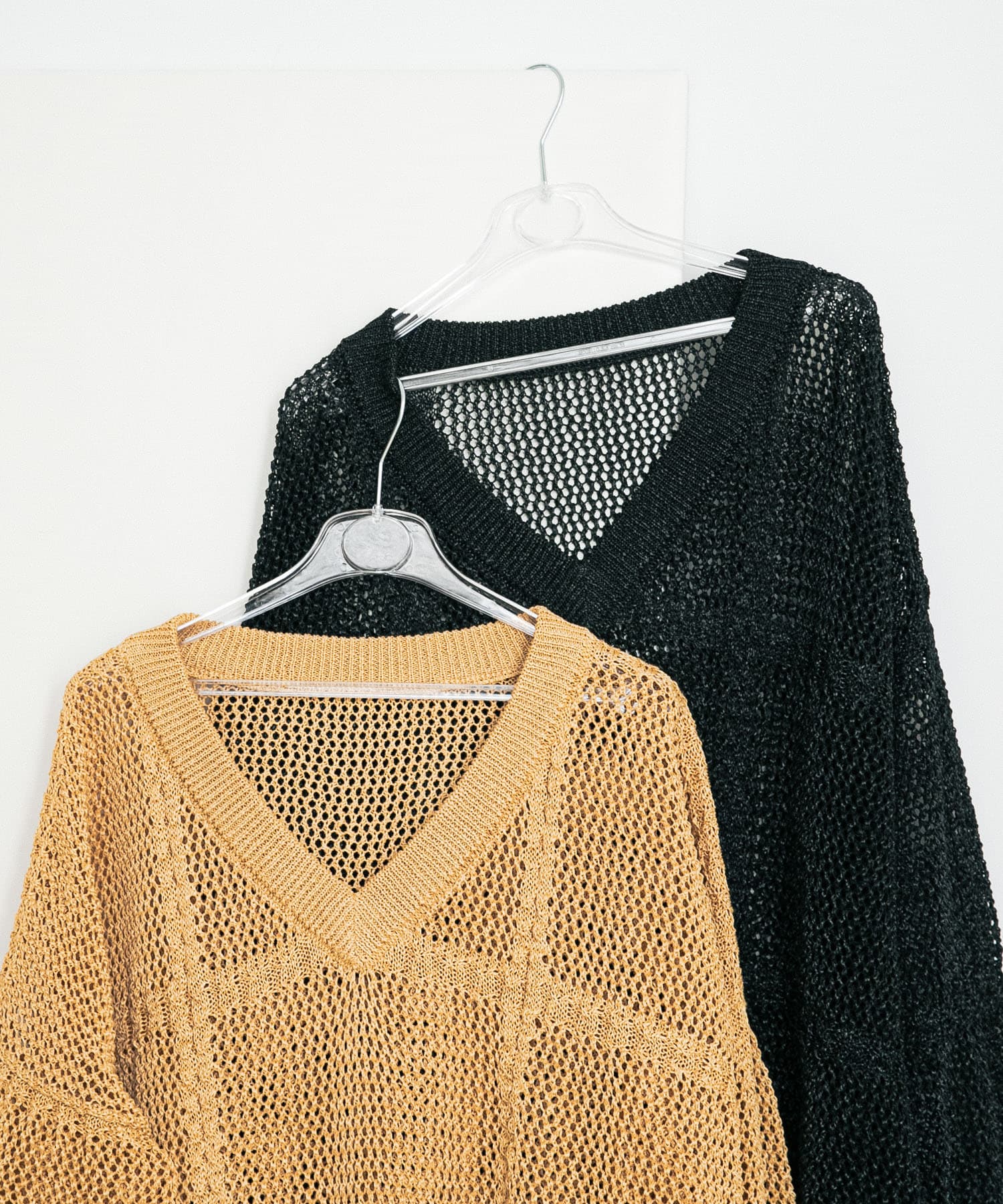 mesh loose knit ハニー FREE