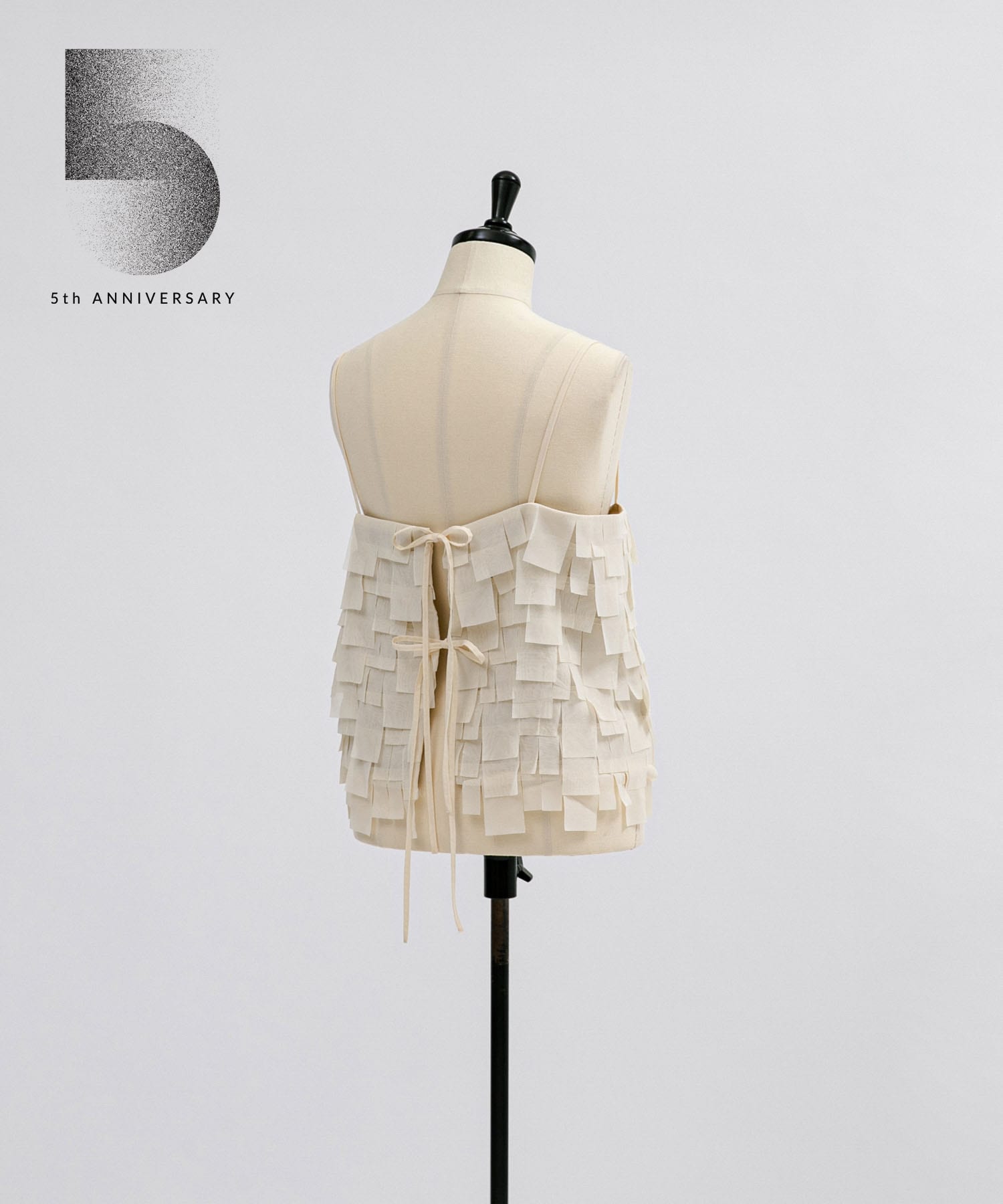 5anniversary camisole クリーム FREE