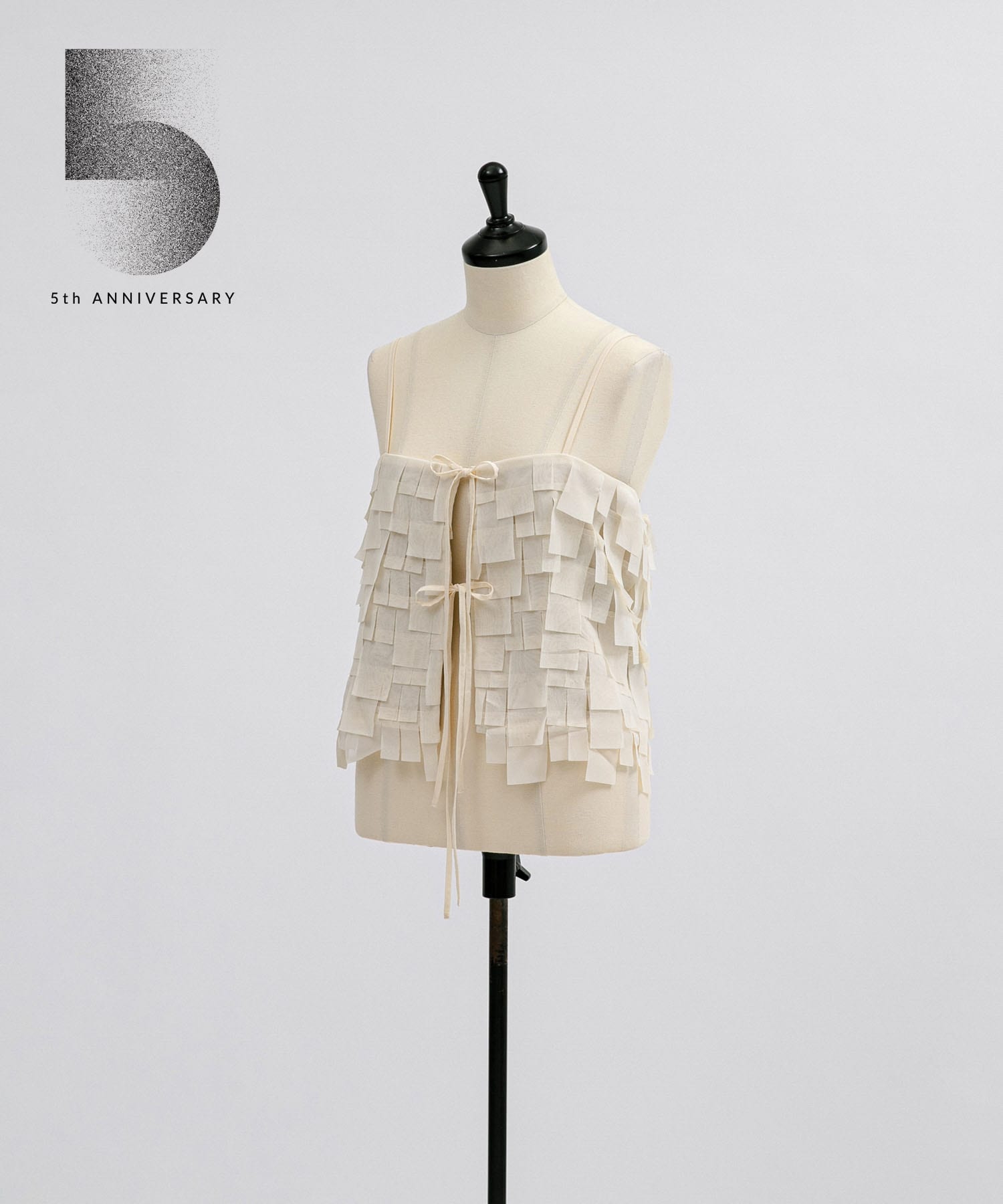 5anniversary camisole クリーム FREE