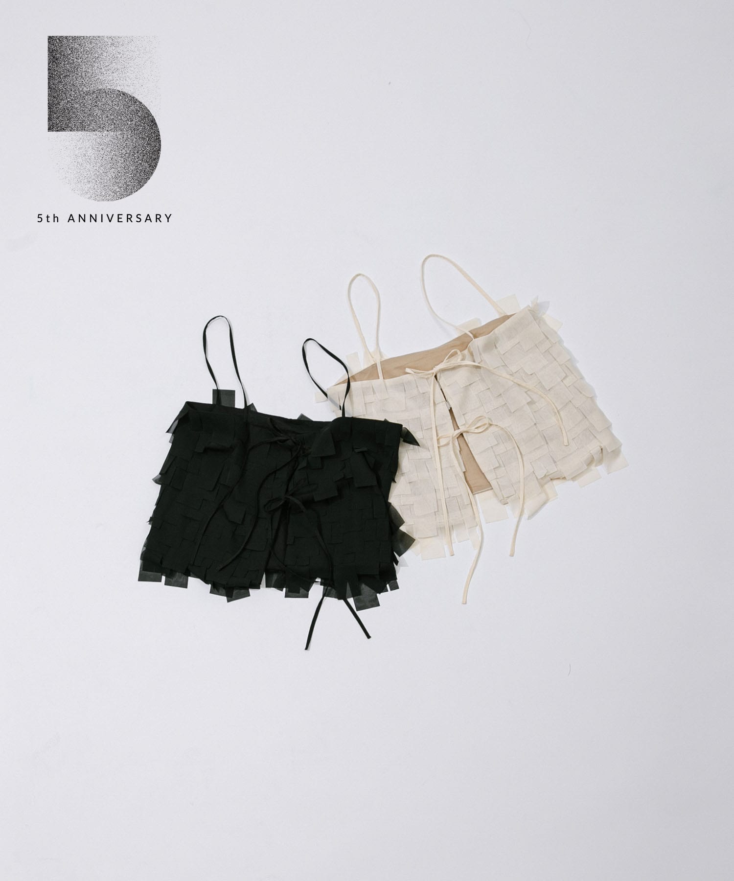 5anniversary camisole クリーム FREE
