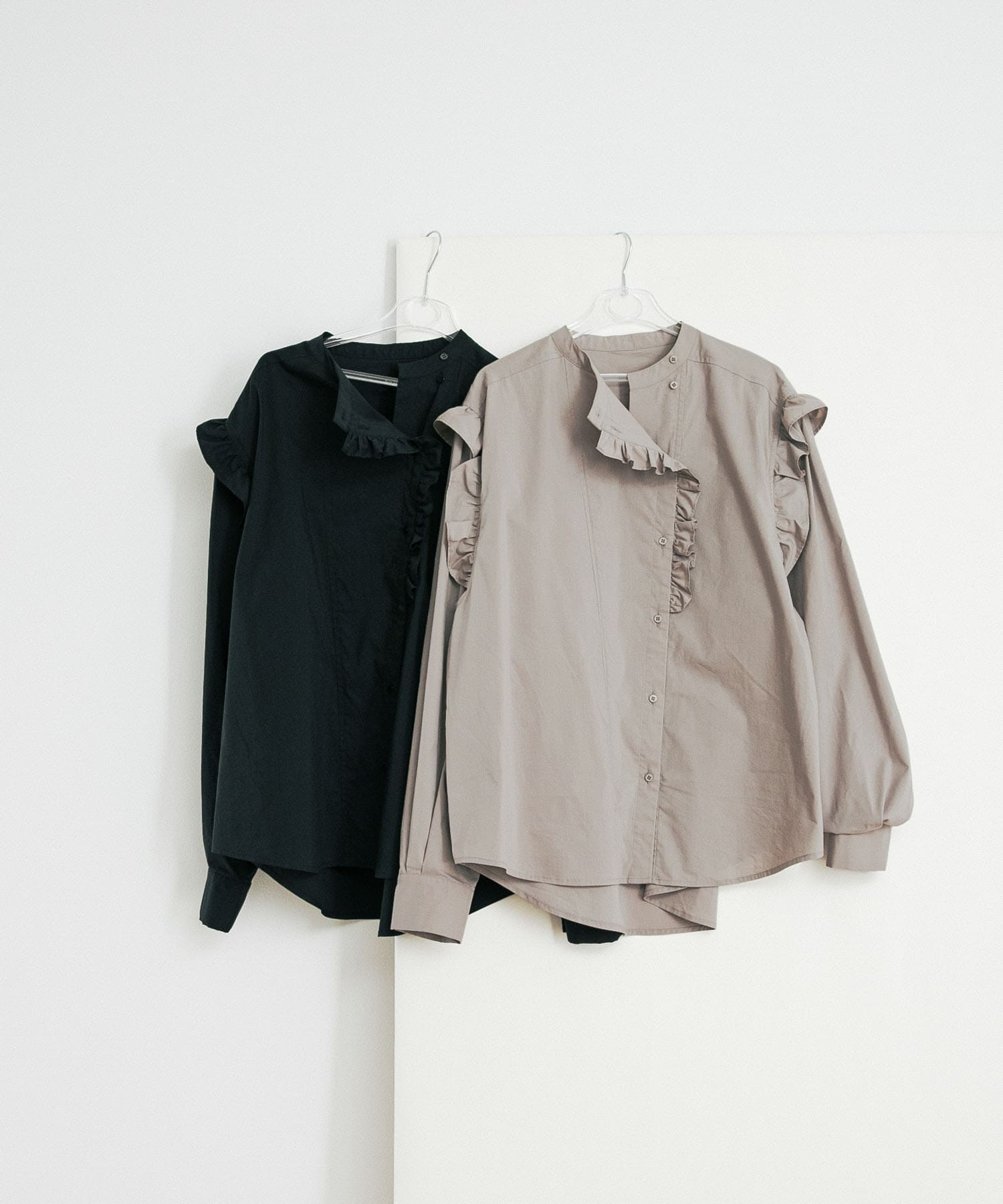 frill blouse インク FREE