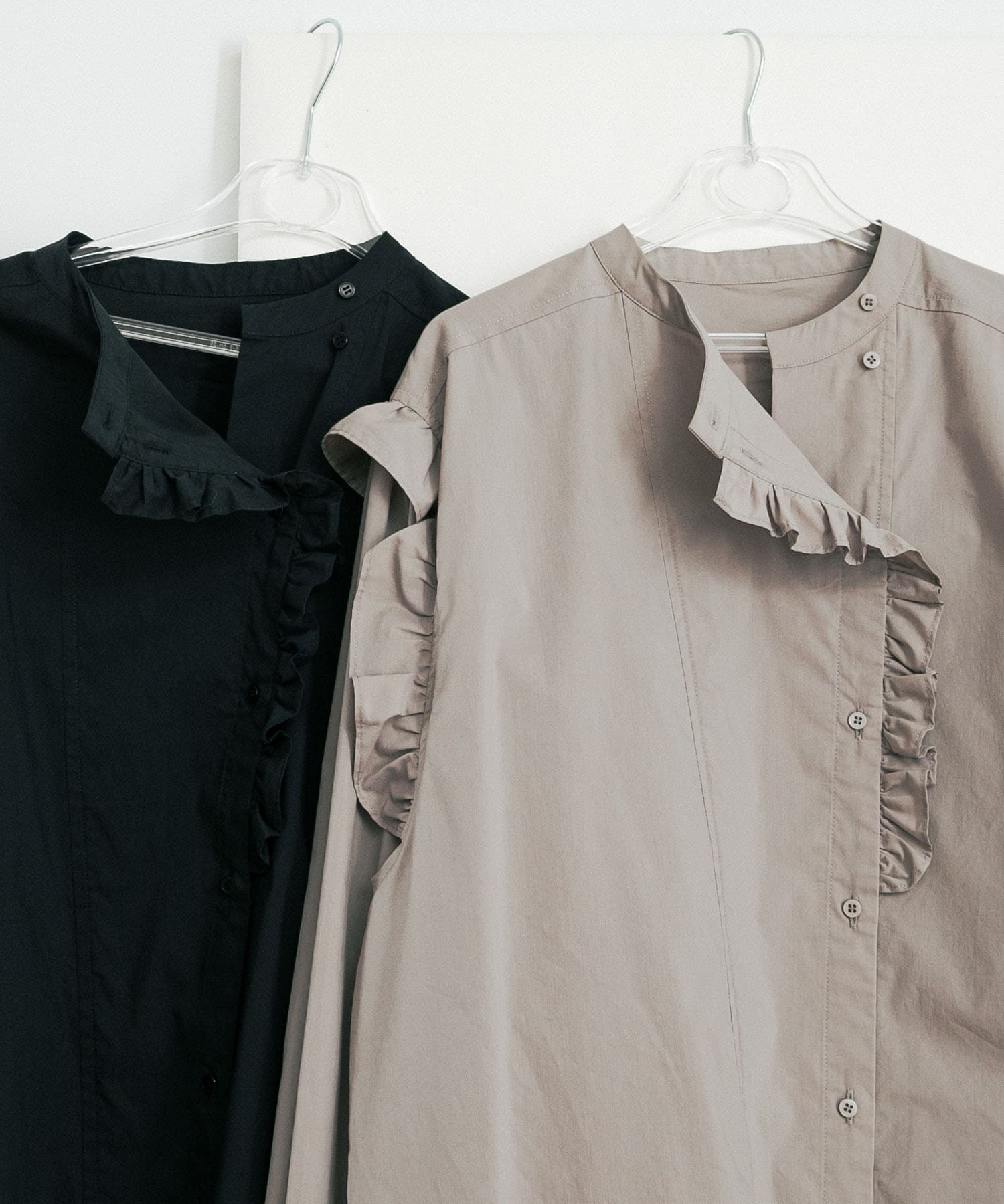 frill blouse インク FREE
