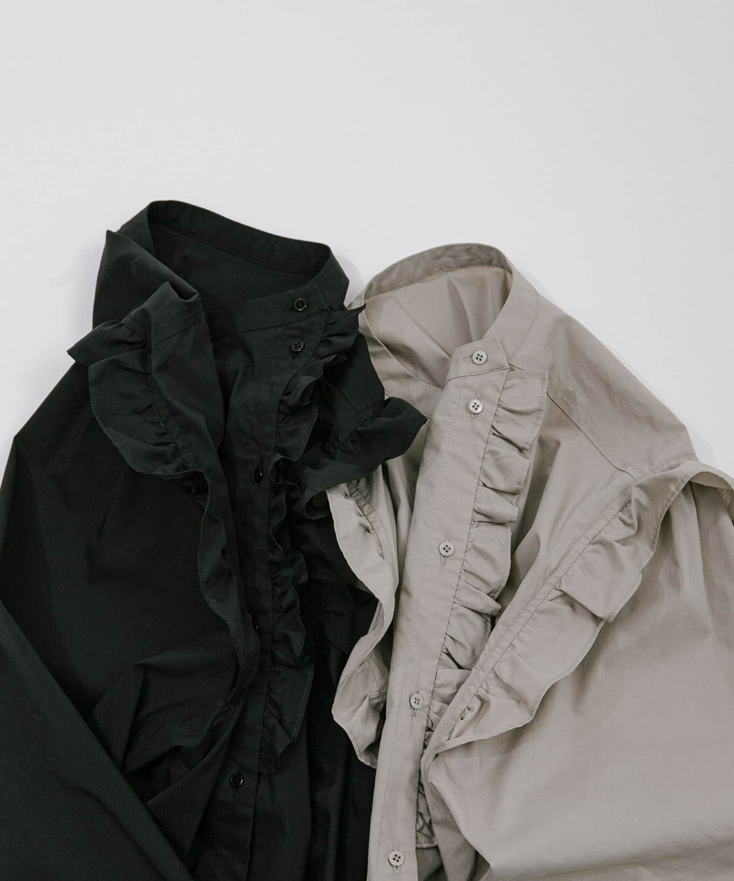 frill blouse インク FREE