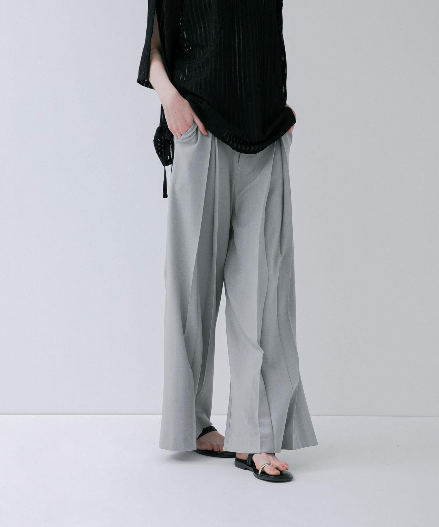 wide tack pants