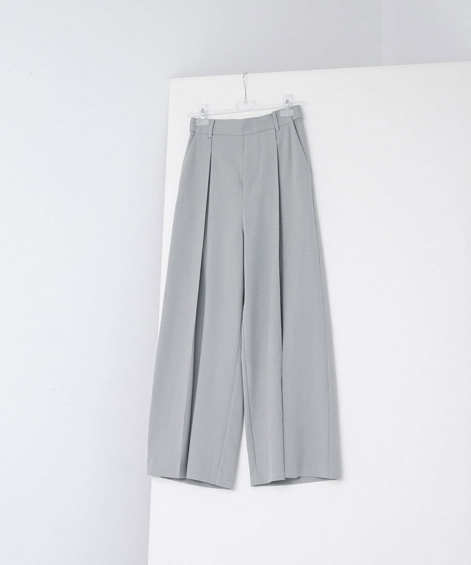 wide tack pants セメント S