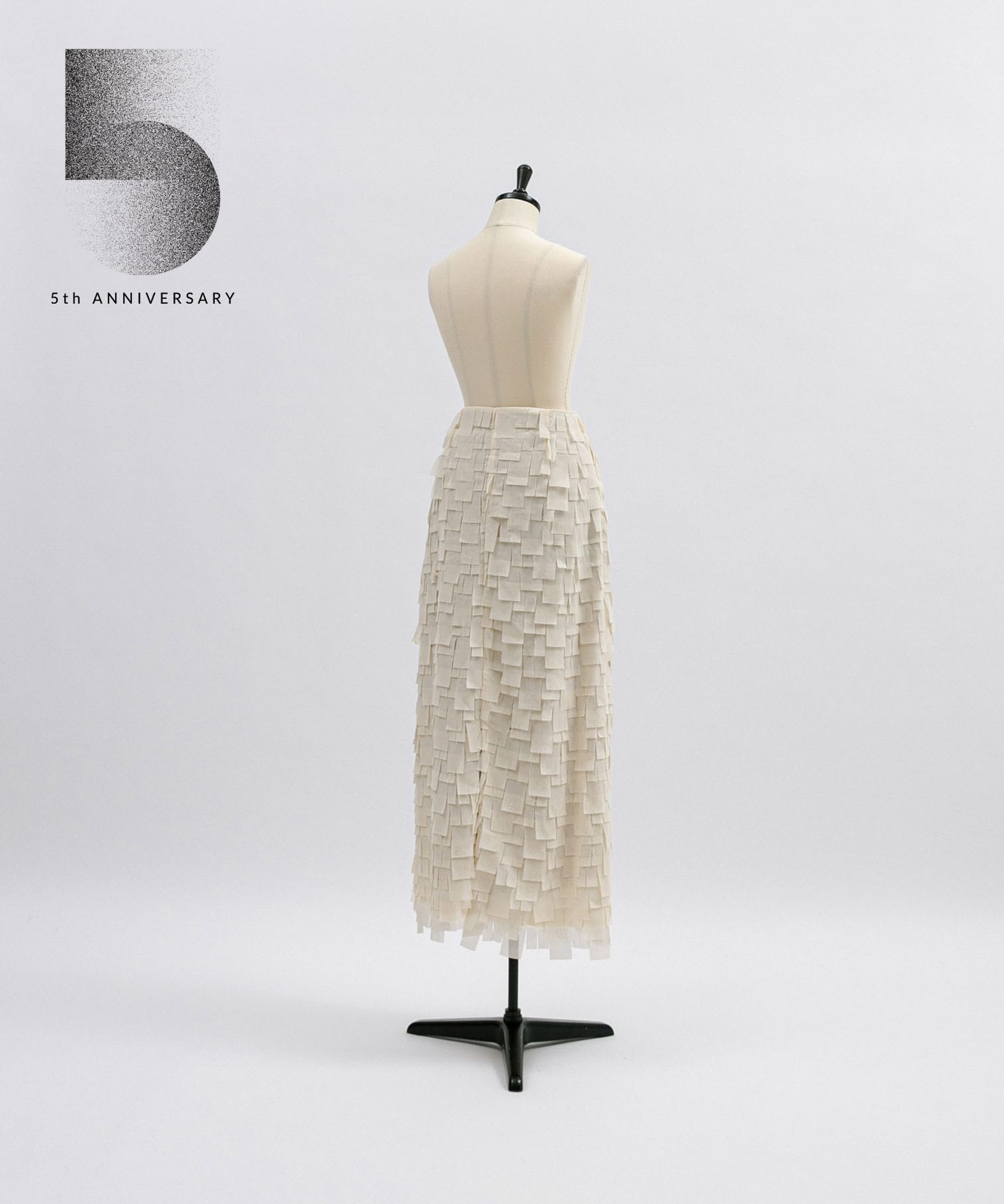 5anniversary skirt クリーム FREE