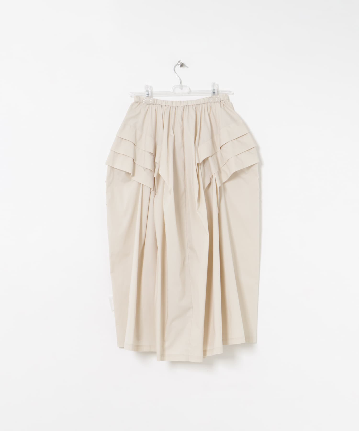free volume skirt クリーム FREE