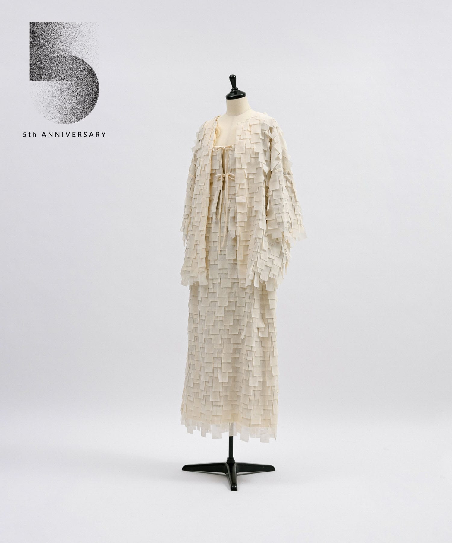 5anniversary jacket クリーム FREE