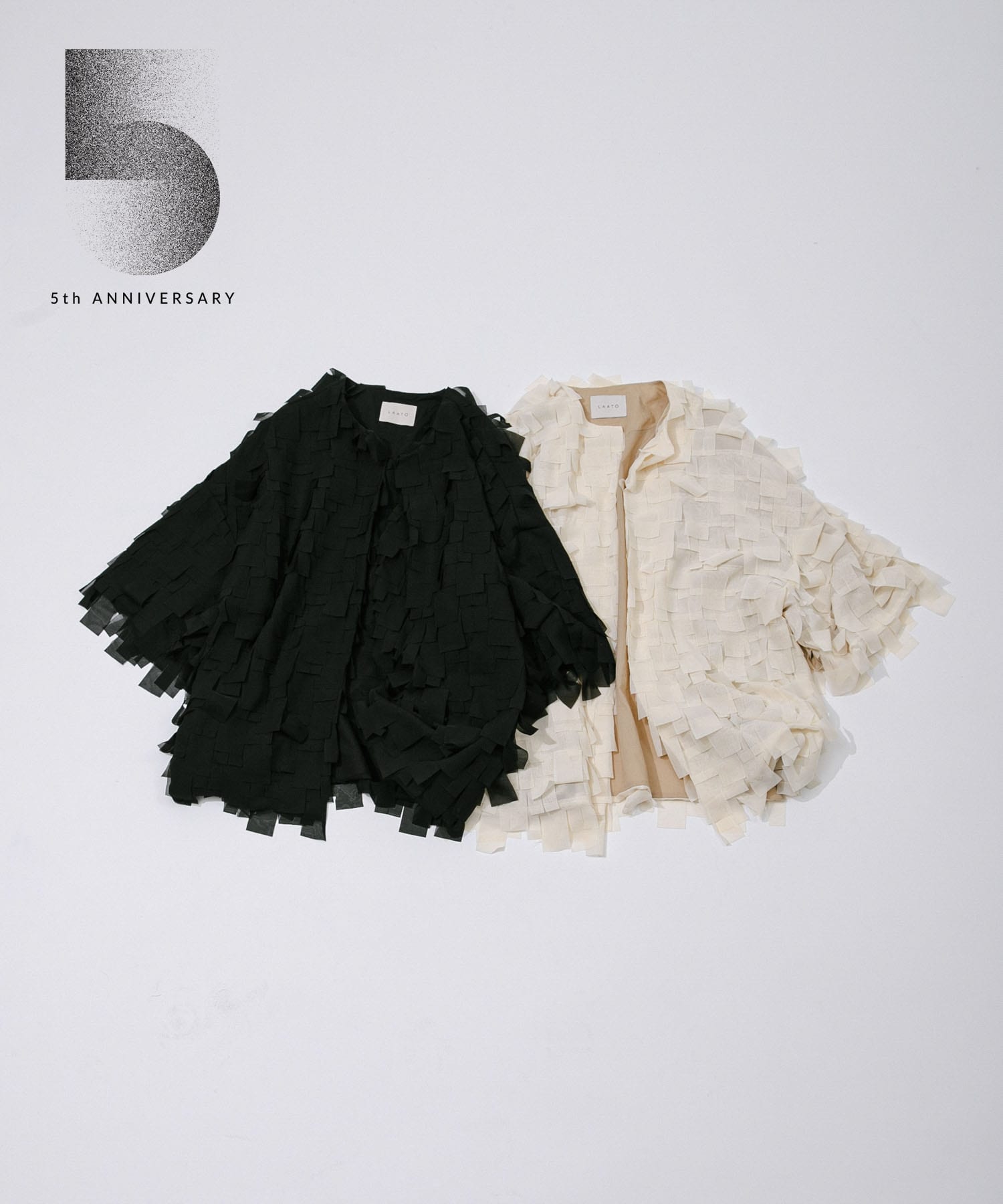 5anniversary jacket クリーム FREE