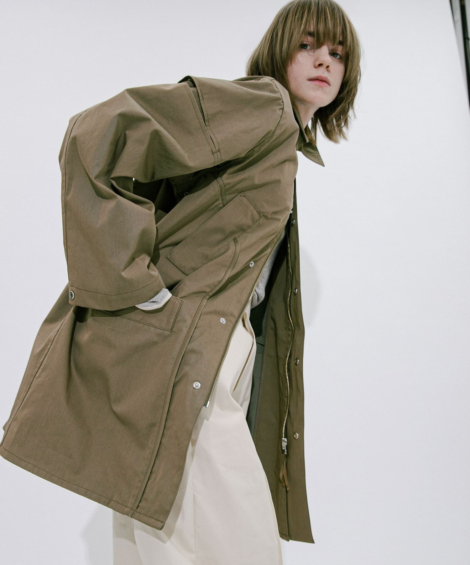 model身長：170cm 着用サイズ：FREE