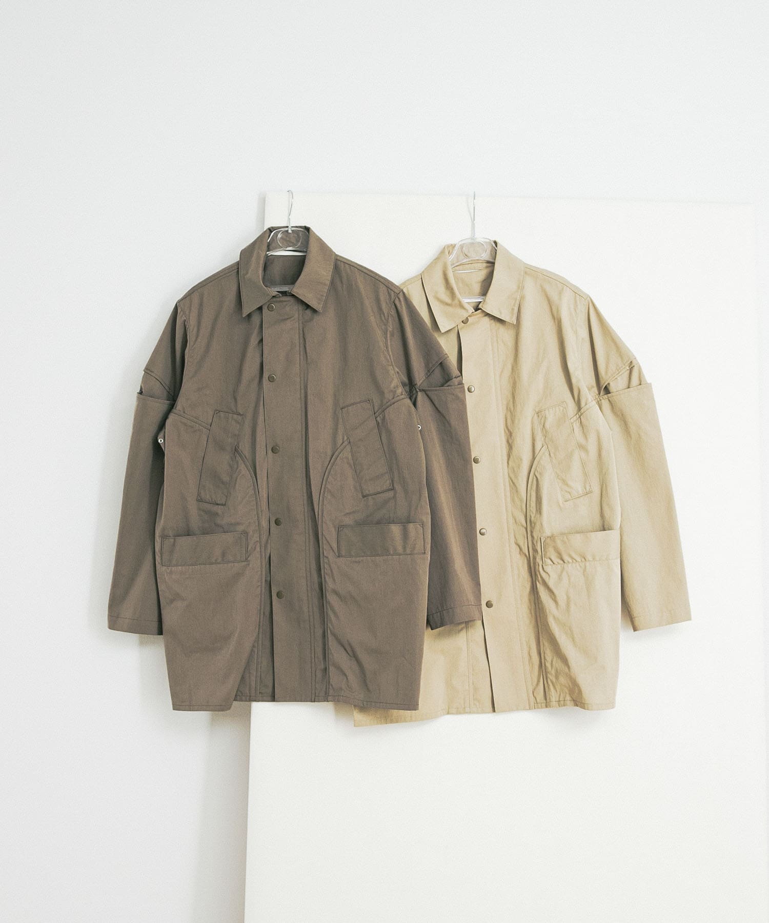 slit jacket クレイ FREE