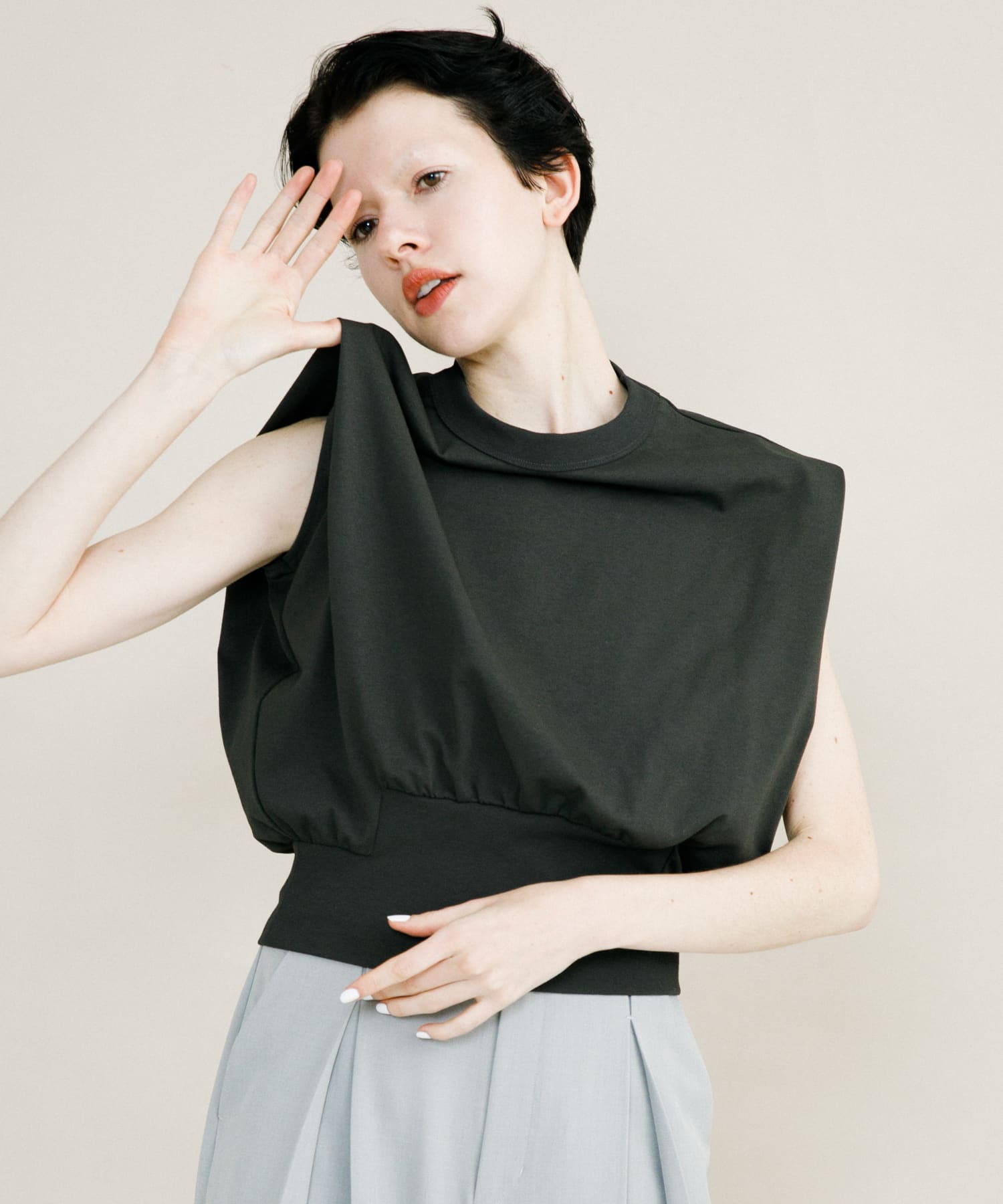 model身長：173cm 着用サイズ：FREE