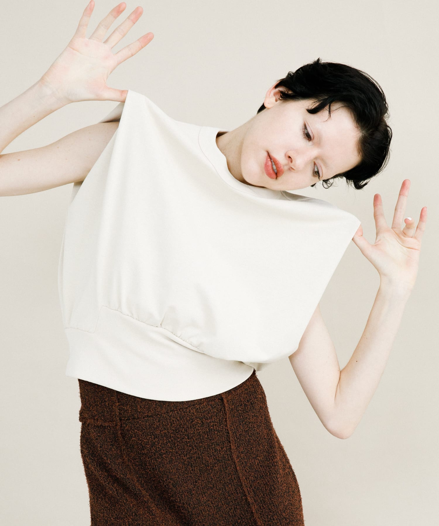 model身長：173cm 着用サイズ：FREE