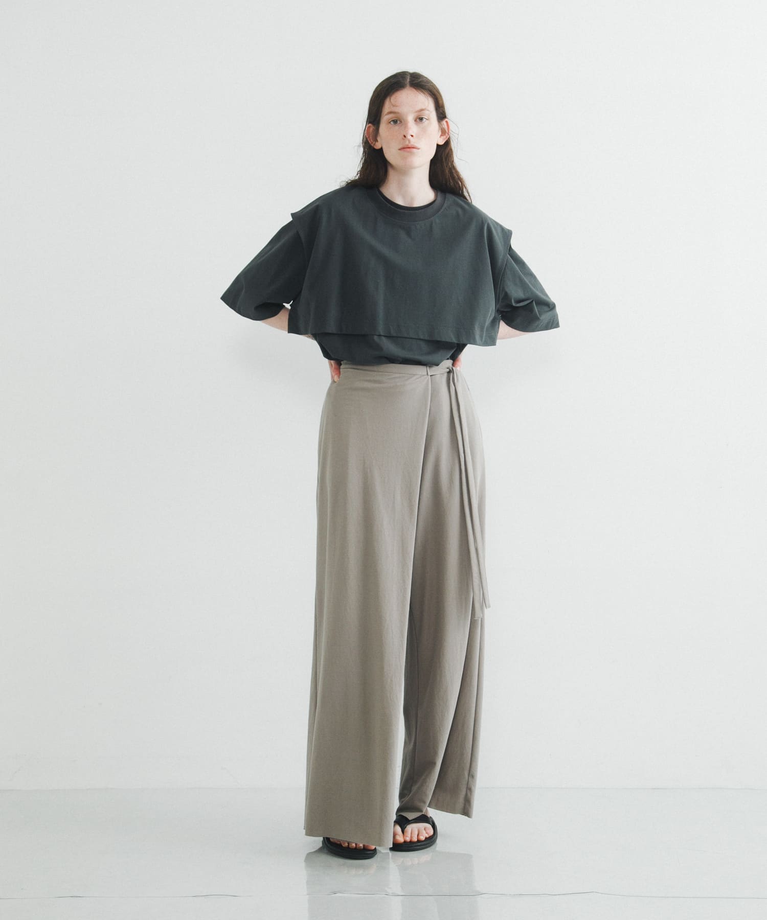 model身長：177cm 着用サイズ：FREE