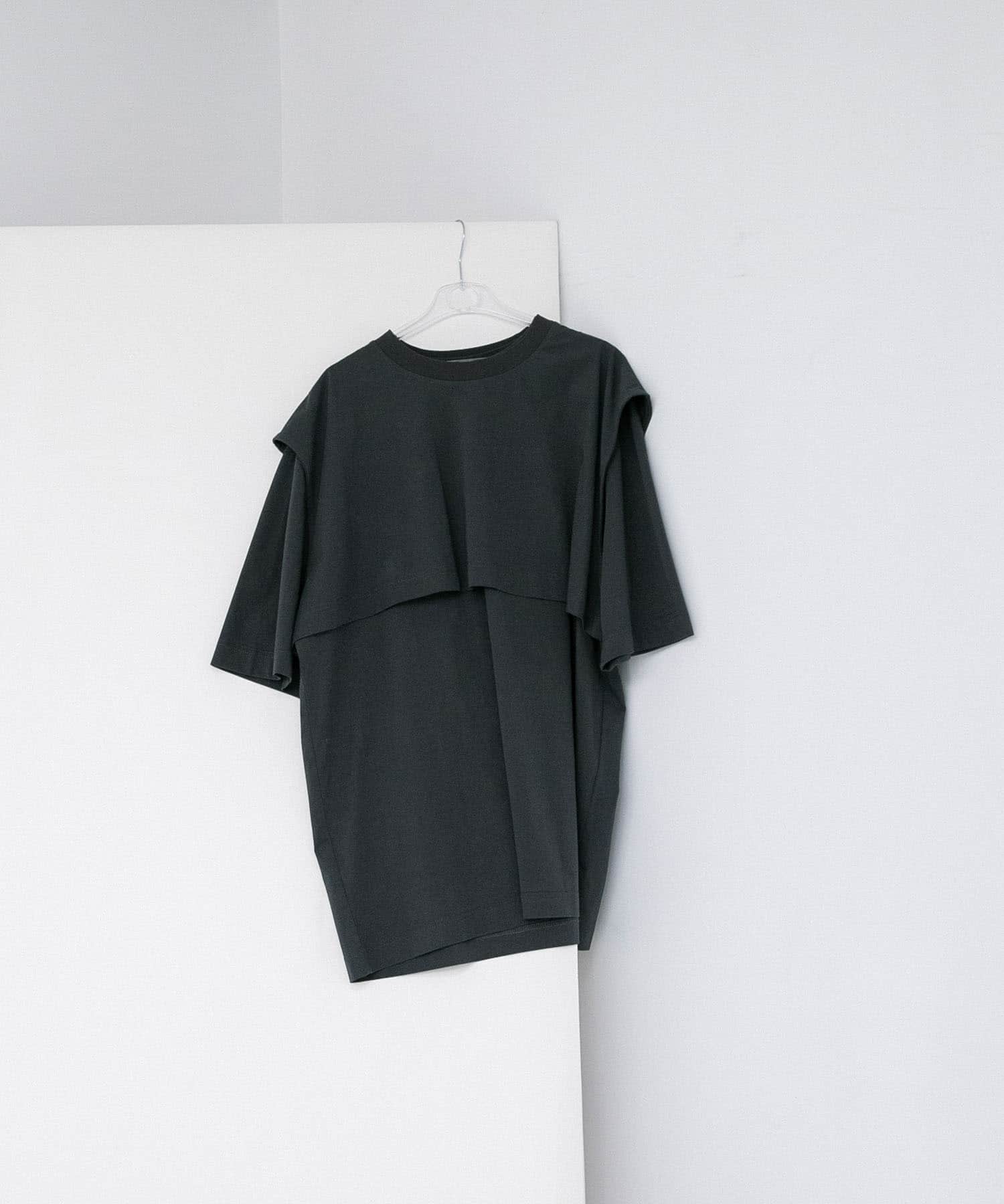 layered big tee シャドウ FREE
