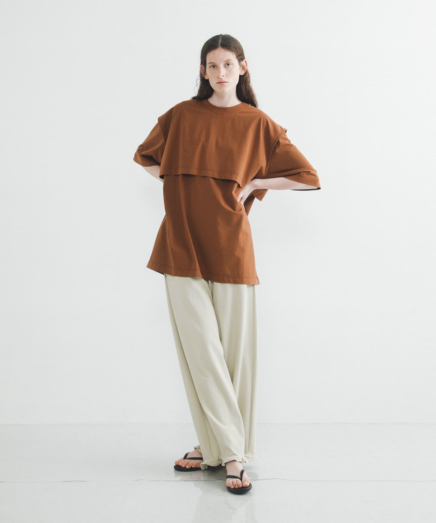 model身長：177cm 着用サイズ：FREE