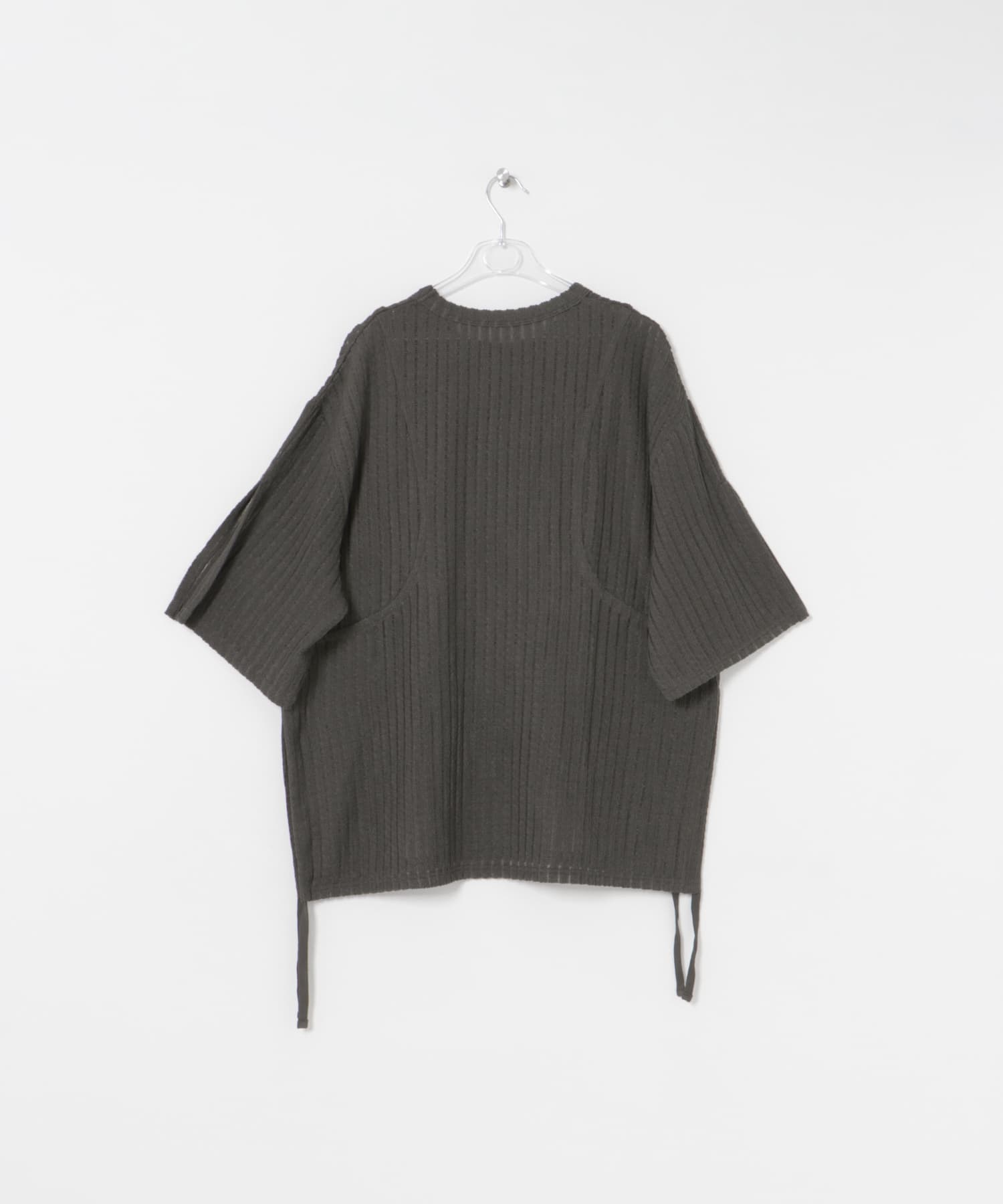 lace slit tee シャドウ FREE