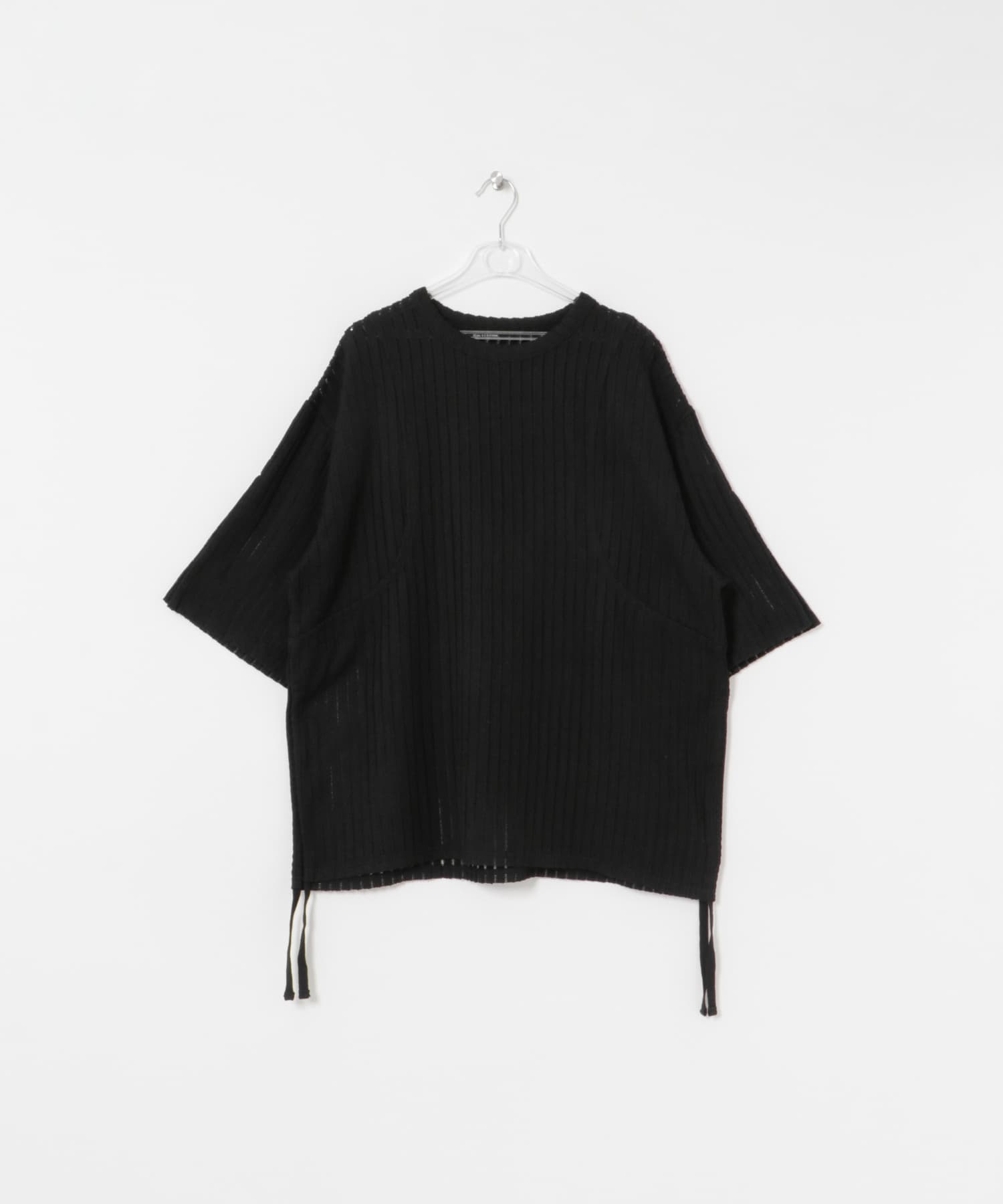 lace slit tee インク FREE