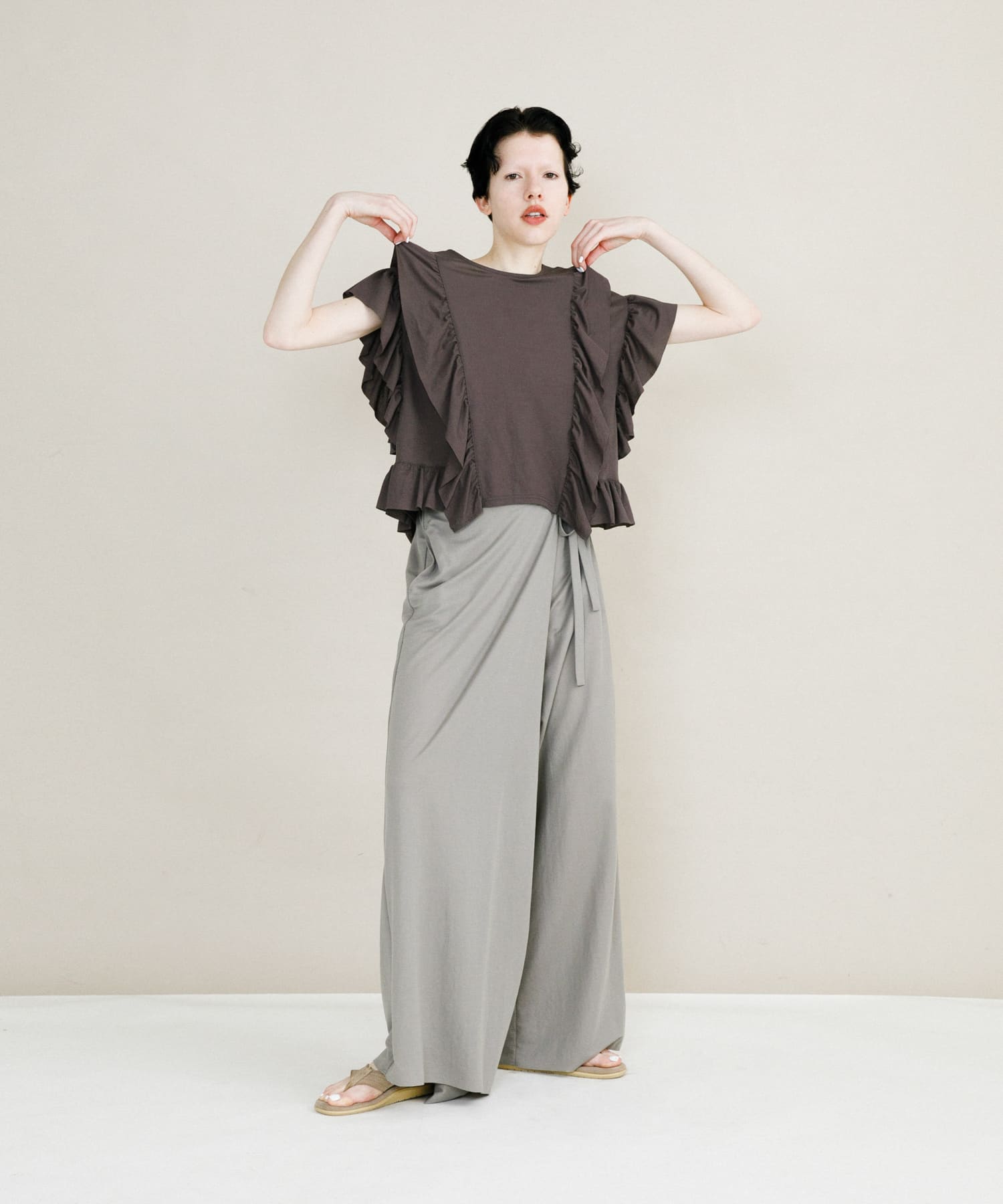 model身長：173cm 着用サイズ：FREE