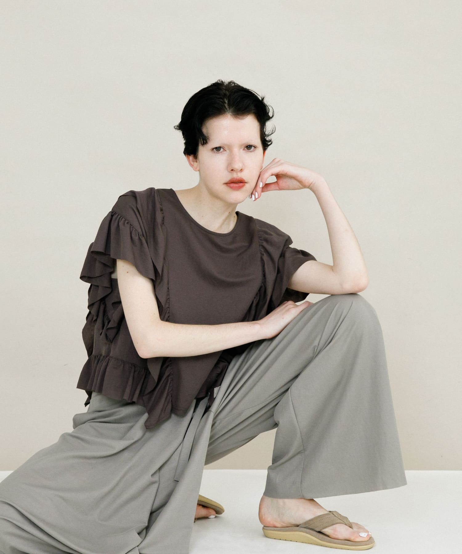 model身長：173cm 着用サイズ：FREE