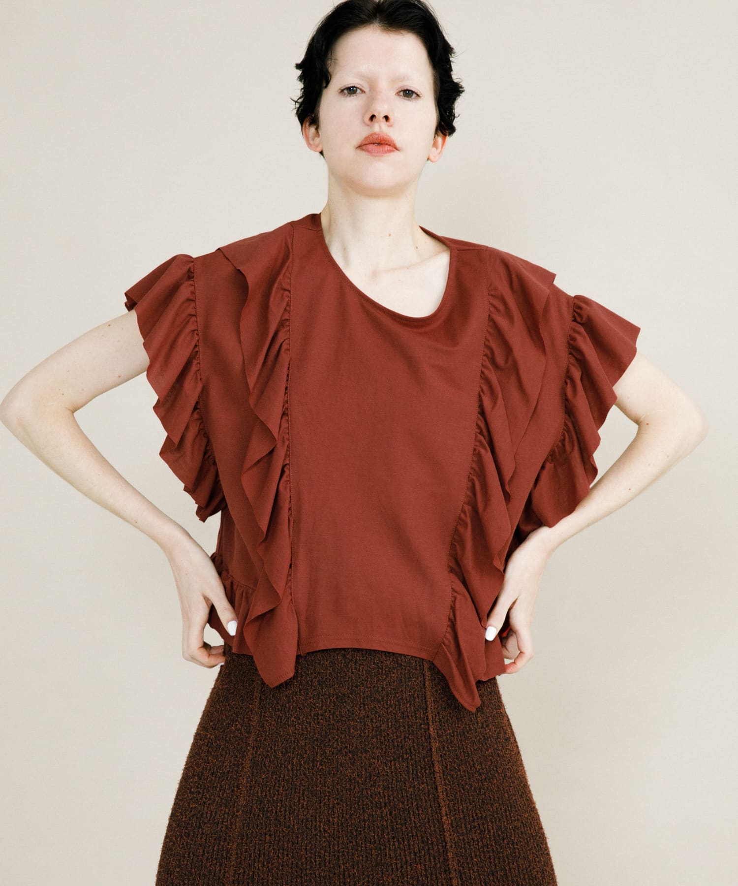 model身長：173cm 着用サイズ：FREE