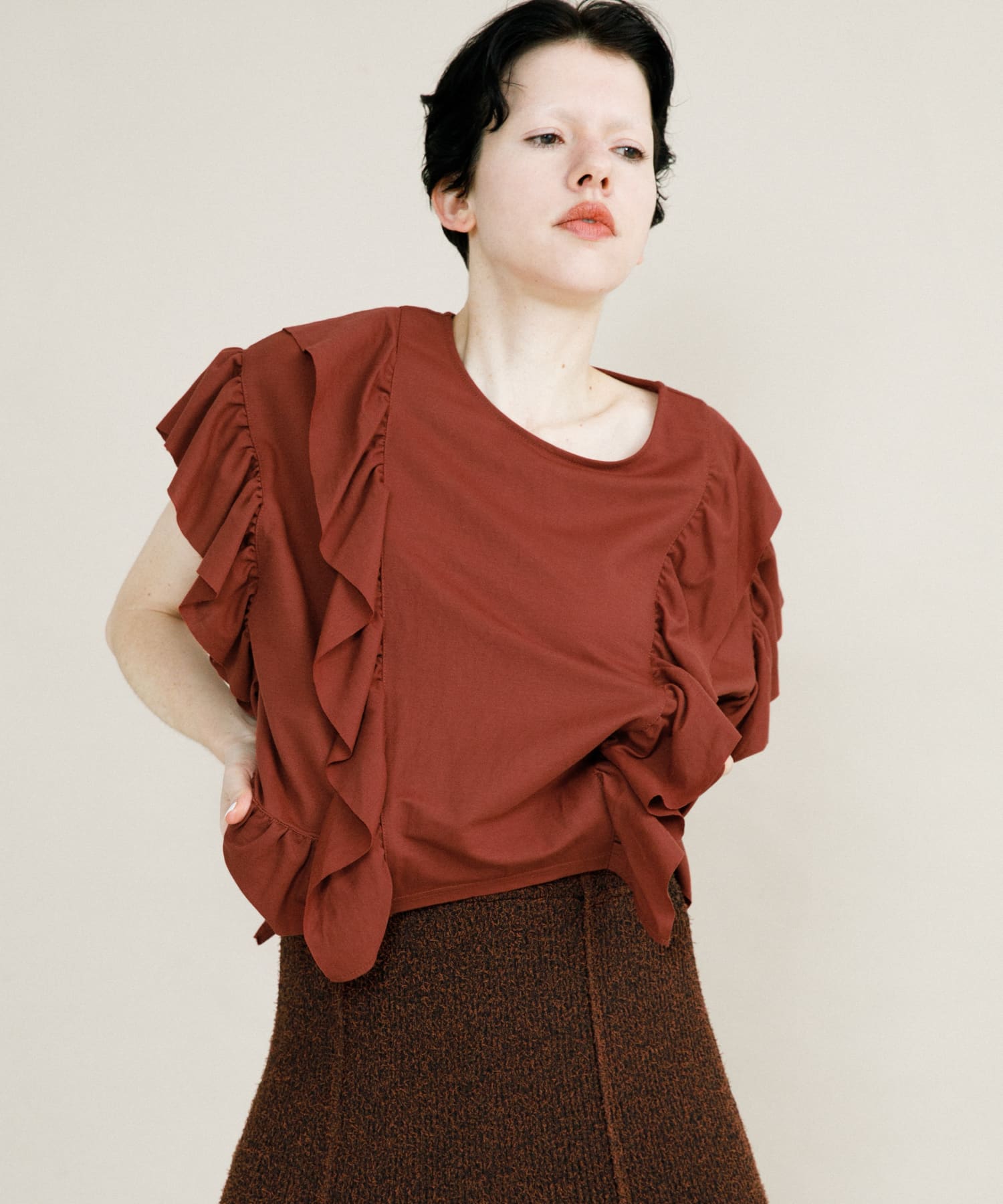 model身長：173cm 着用サイズ：FREE