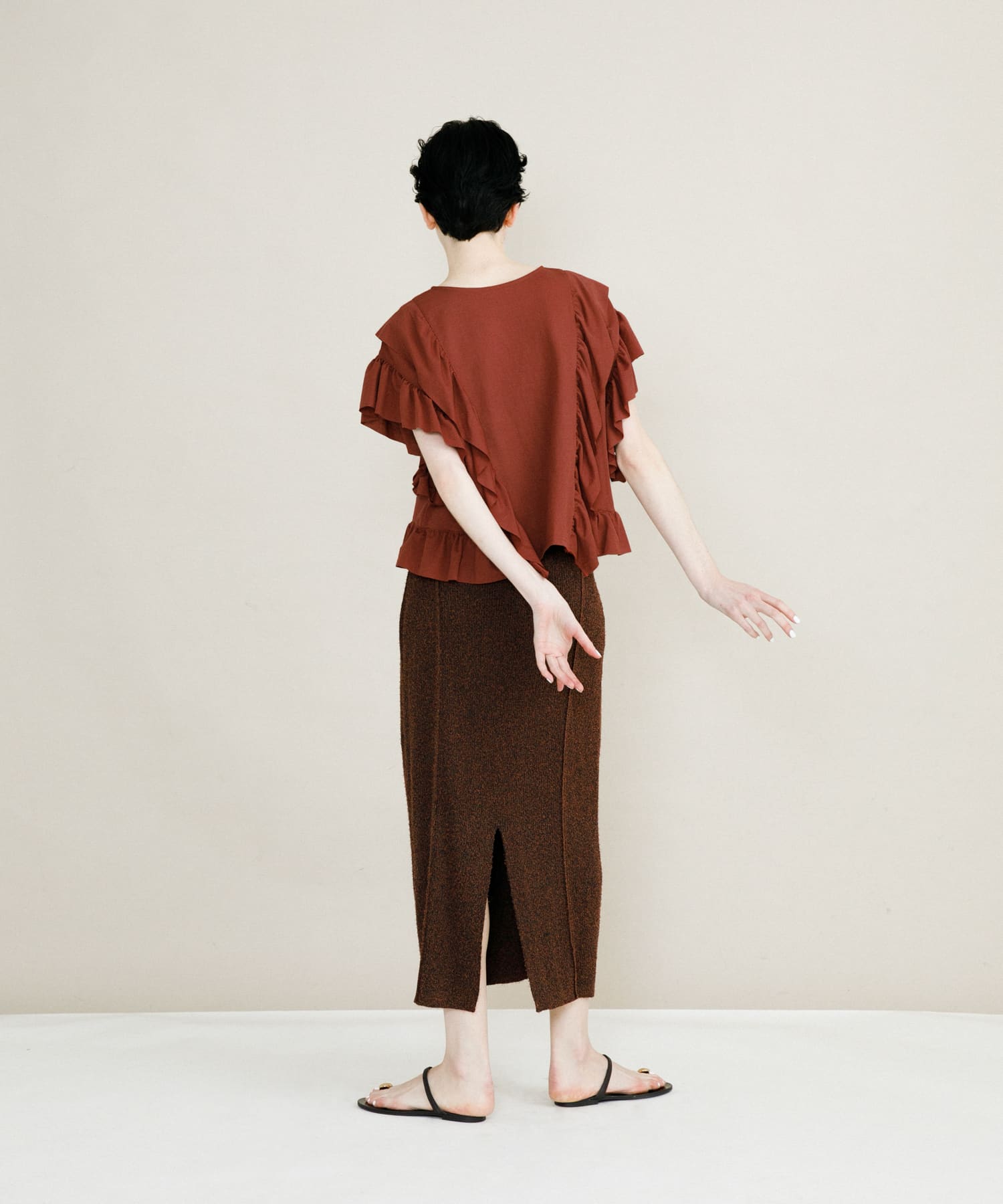 model身長：173cm 着用サイズ：FREE