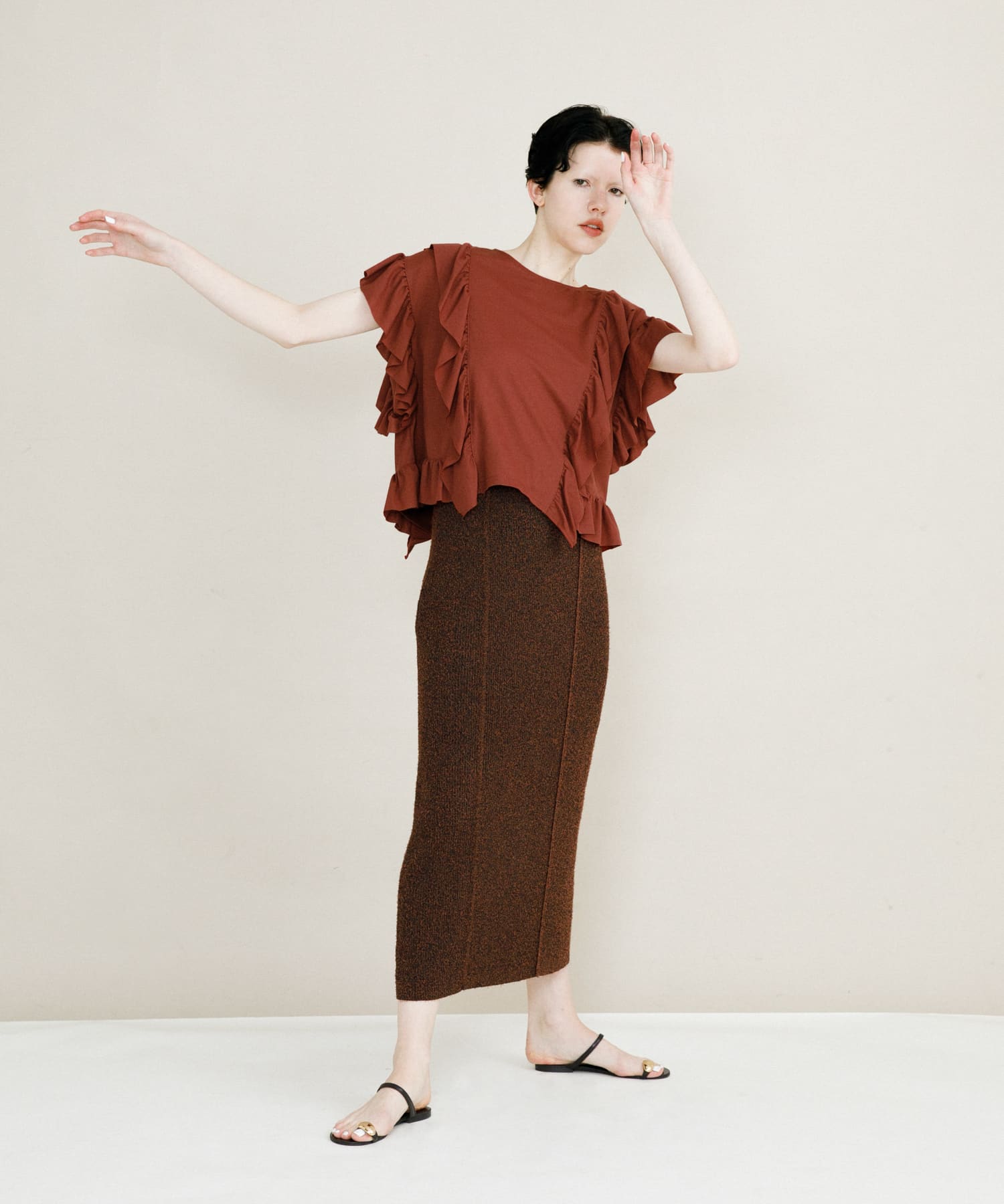 model身長：173cm 着用サイズ：FREE