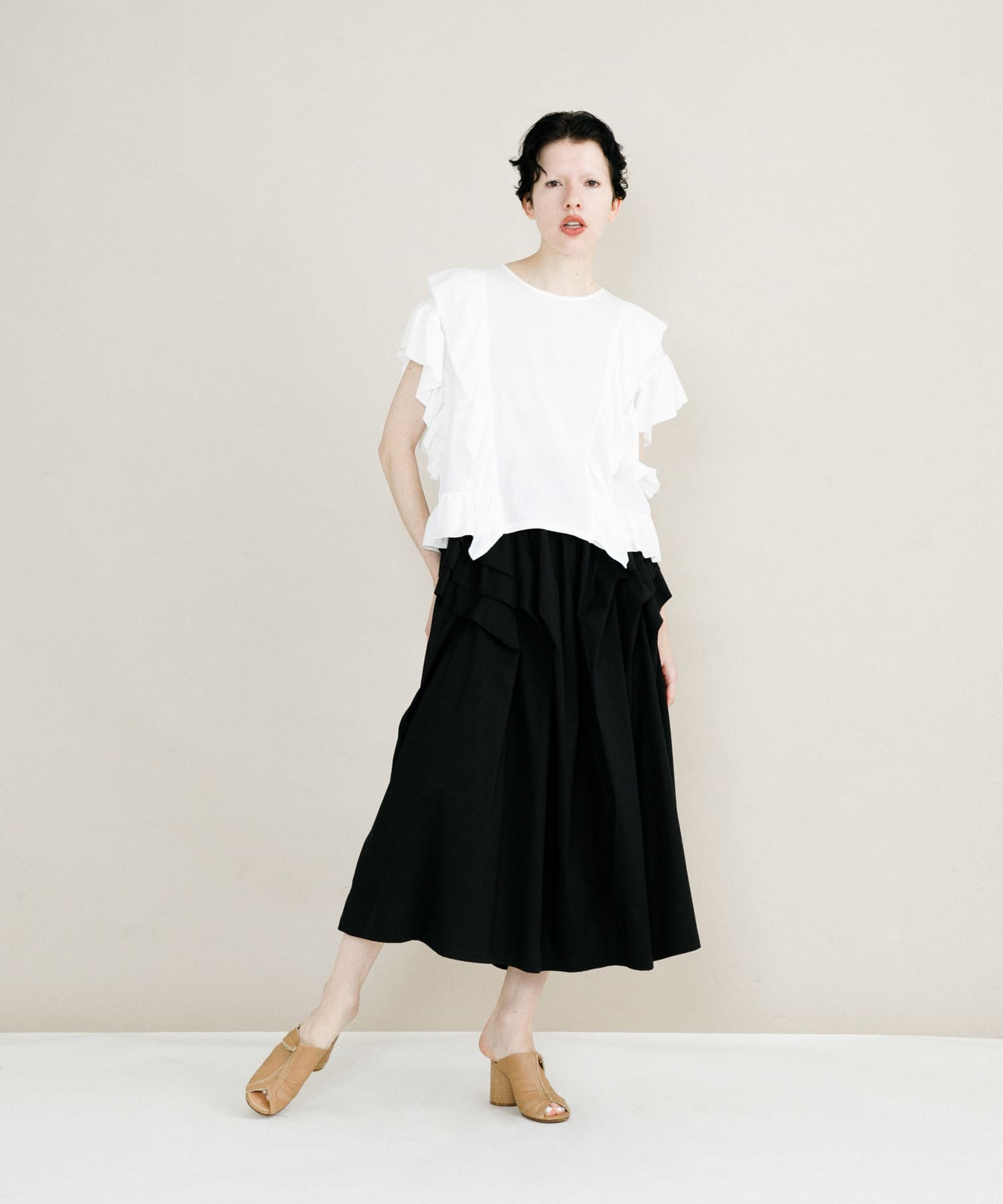 model身長：173cm 着用サイズ：FREE