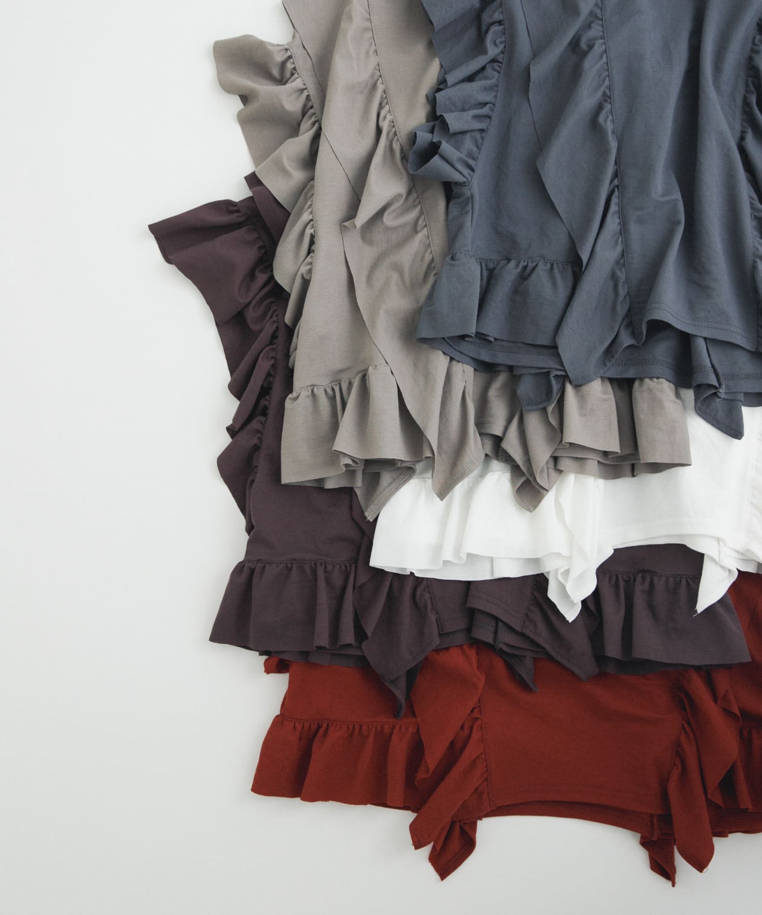 frill frill tee スチール FREE