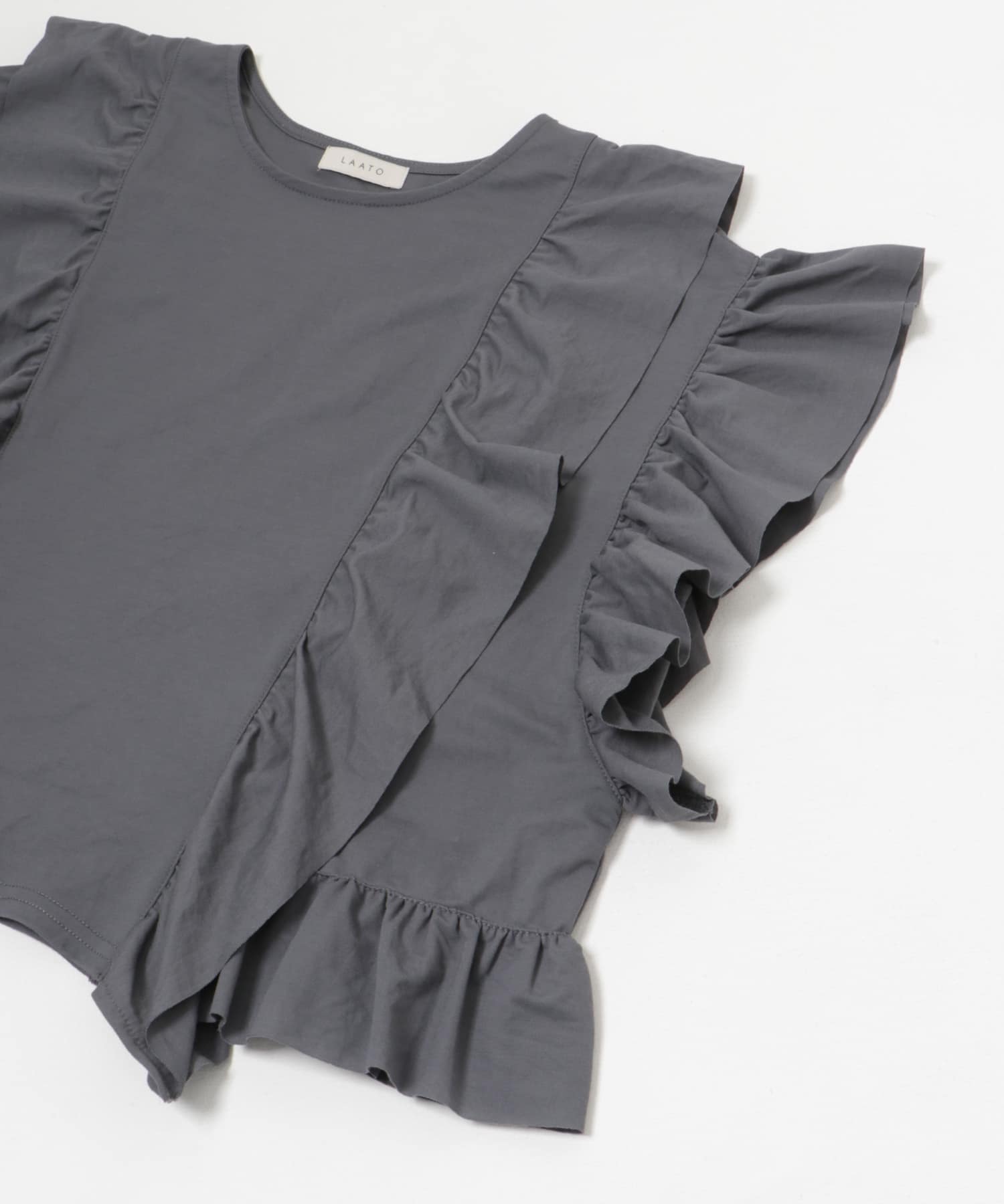 frill frill tee スチール FREE