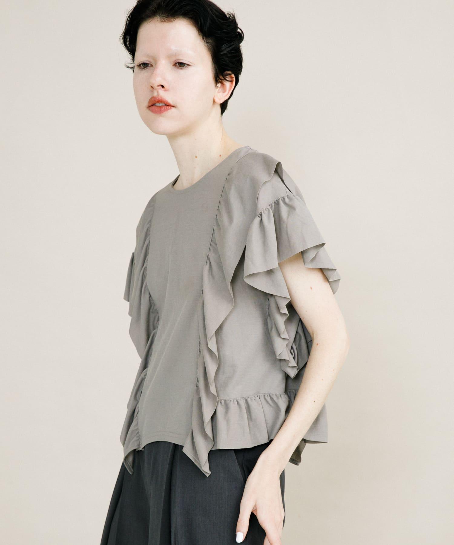 model身長：173cm 着用サイズ：FREE