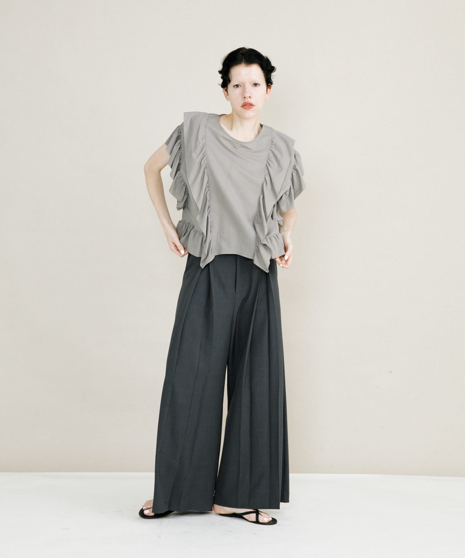 model身長：173cm 着用サイズ：FREE