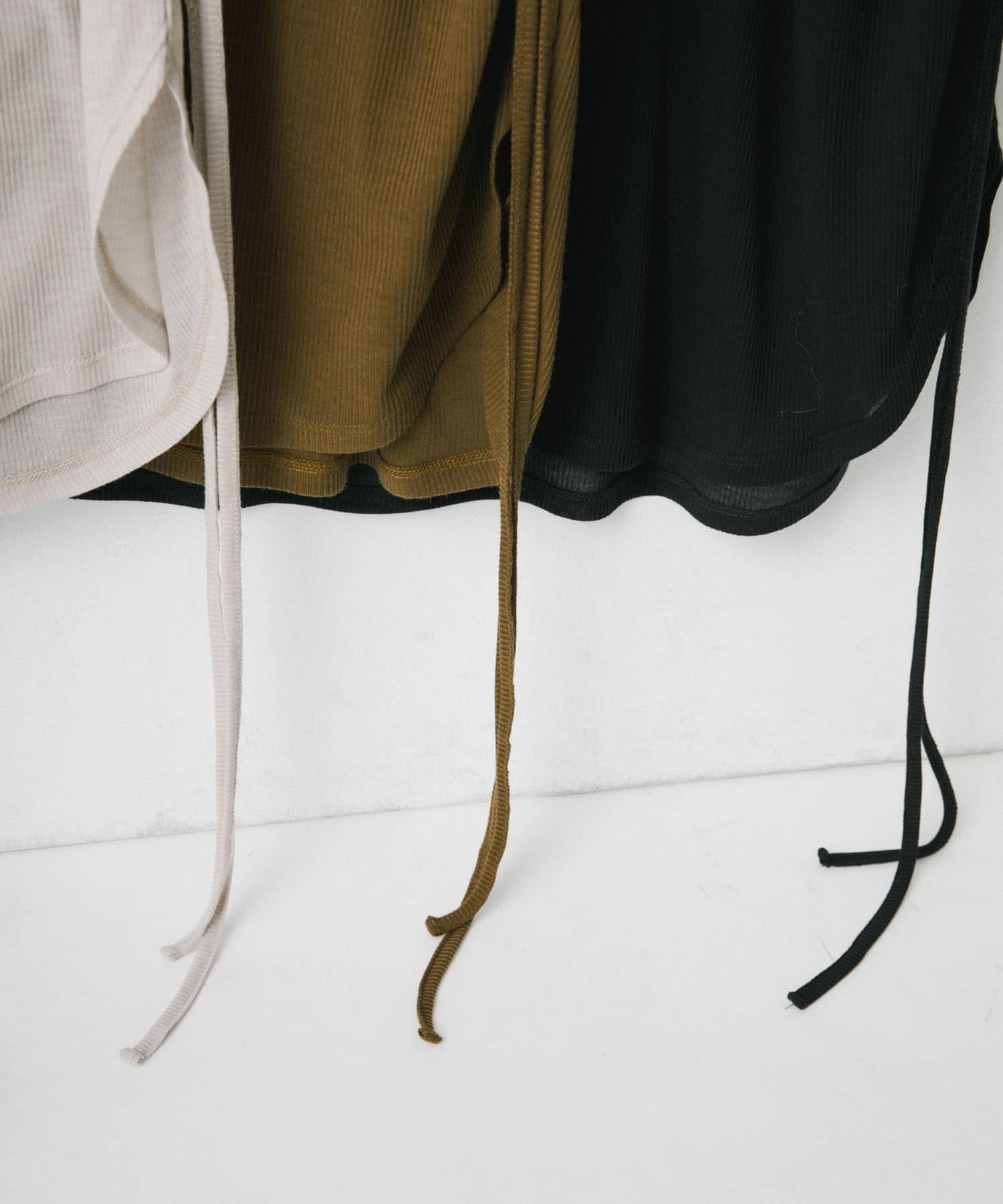string sheer dolman  tee ミスト FREE