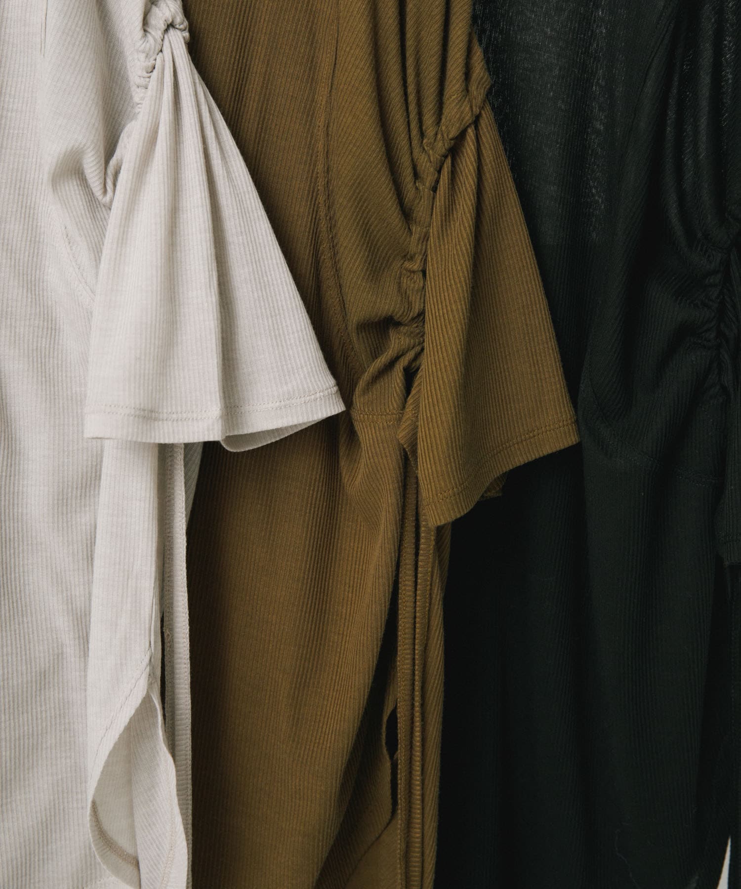 string sheer dolman  tee ミスト FREE