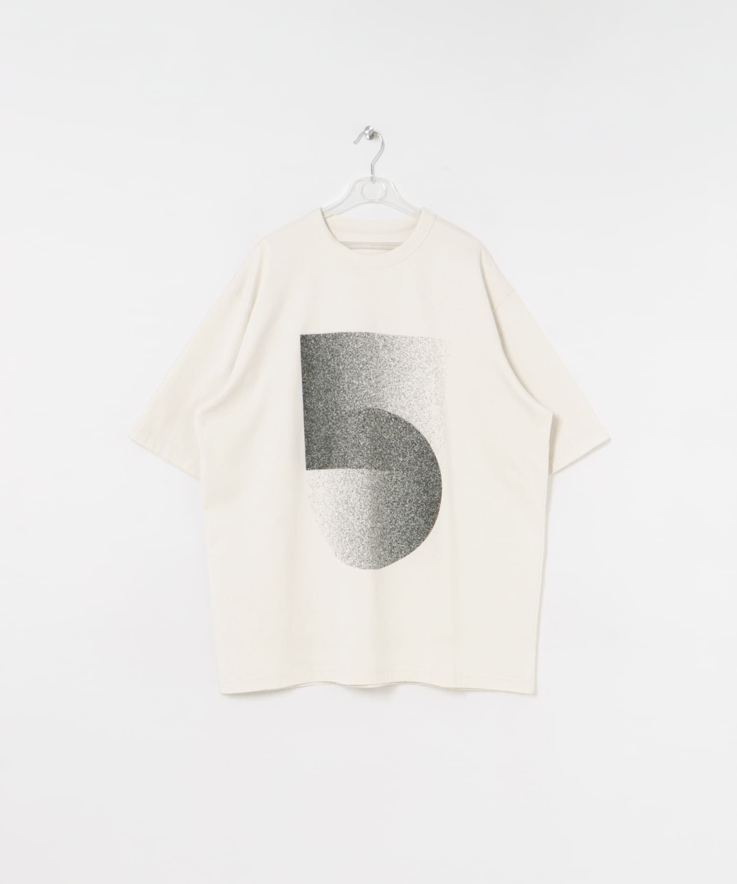 5 print tee クリーム FREE