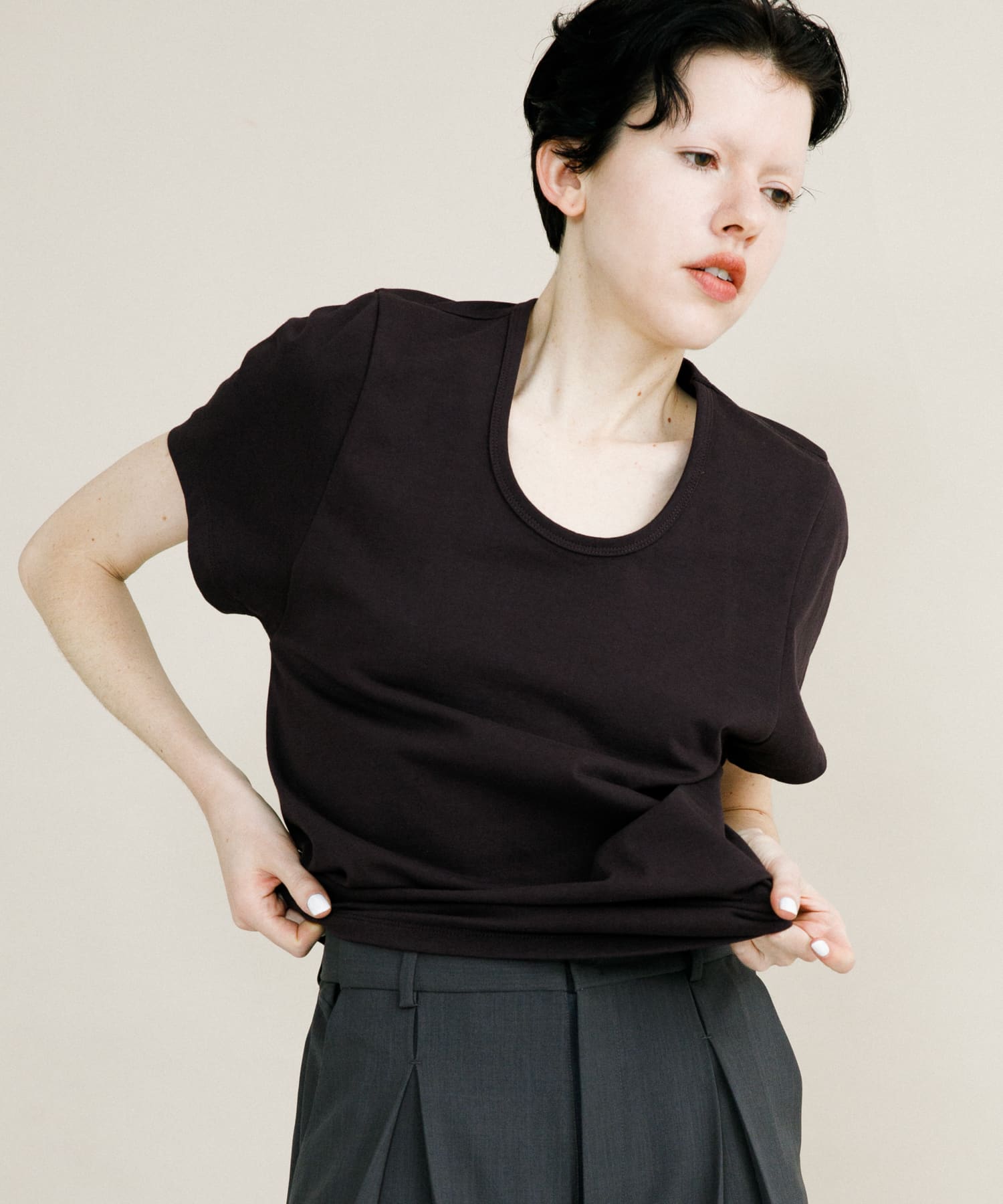 model身長：173cm 着用サイズ：FREE