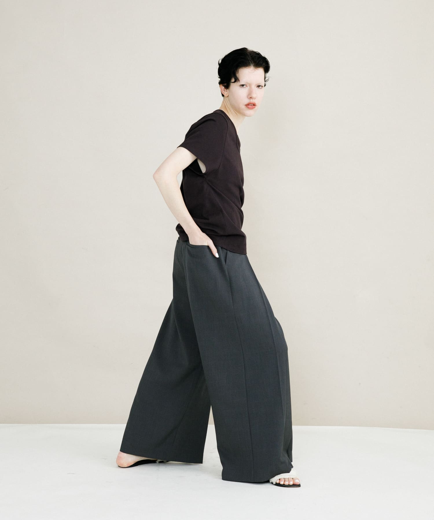 model身長：173cm 着用サイズ：FREE