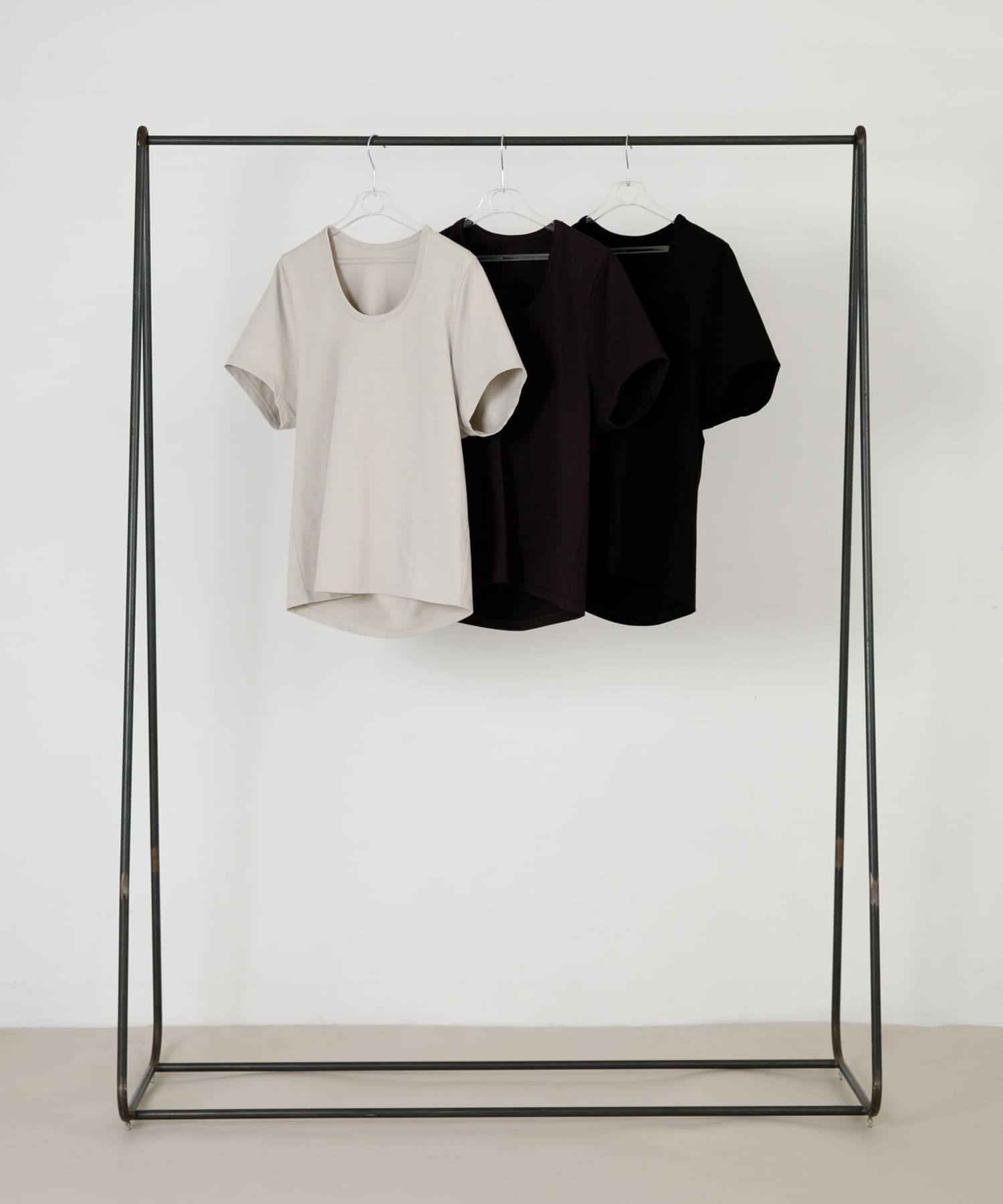 crew neck tee ミスト FREE