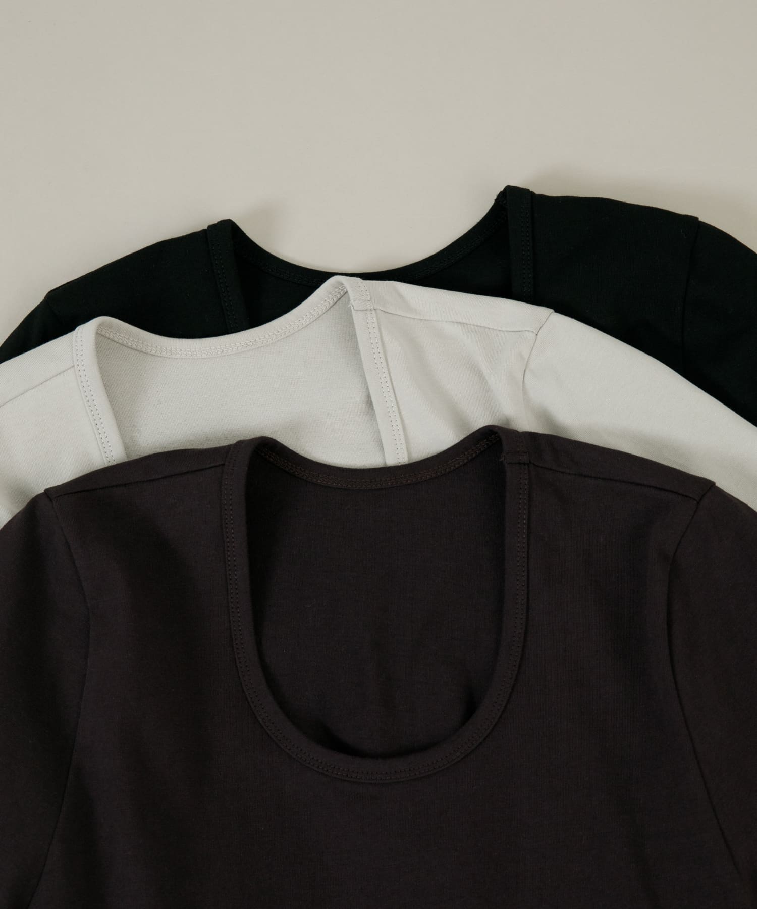 crew neck tee ミスト FREE