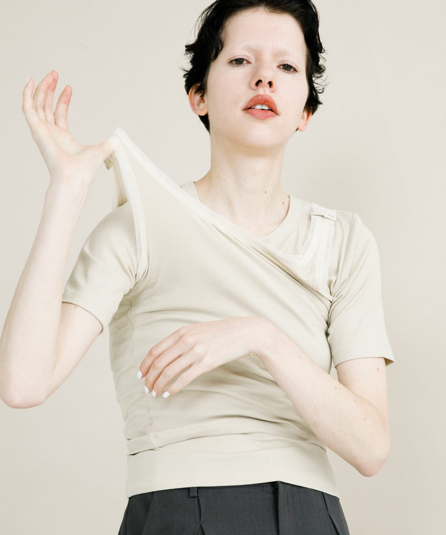 layered set tee