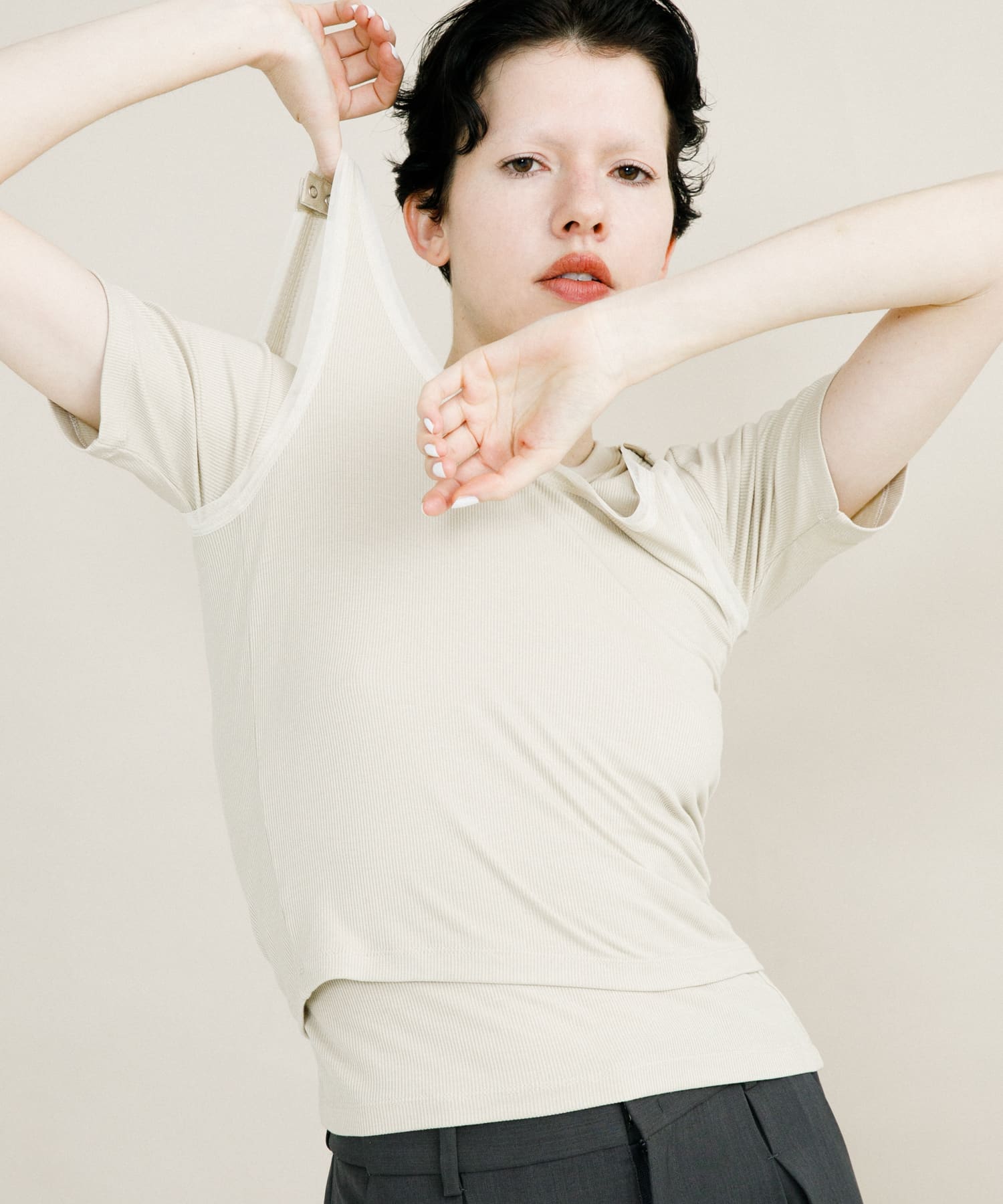 model身長：173cm 着用サイズ：FREE
