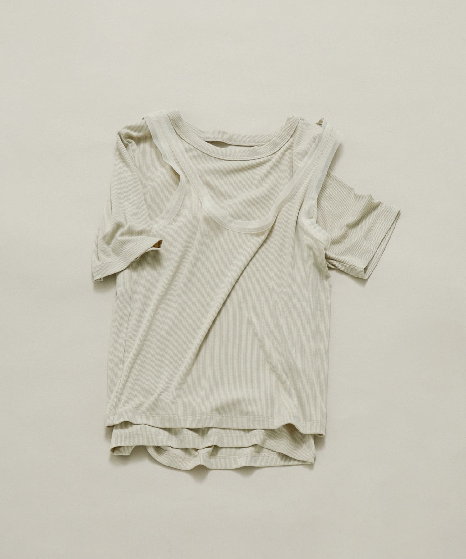 layered set tee サブレ FREE