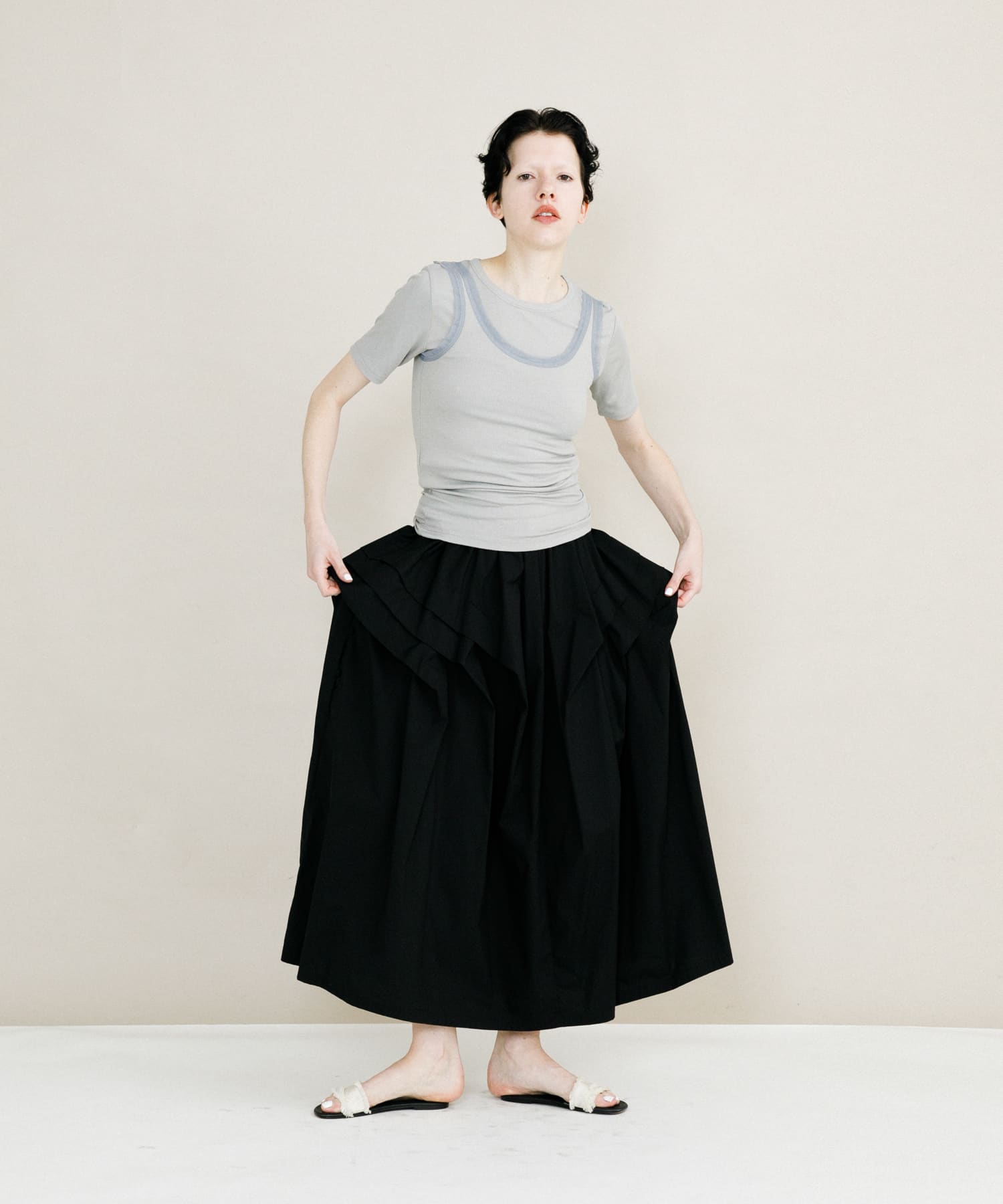 model身長：173cm 着用サイズ：FREE
