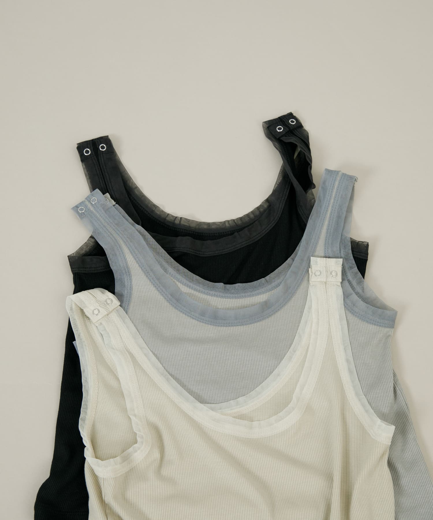 layered set tee ネズミ FREE
