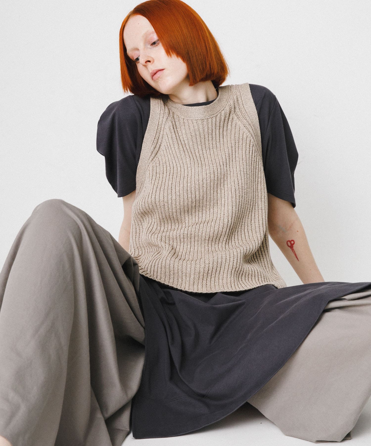 model身長 :175cm 着用サイズ：FREE